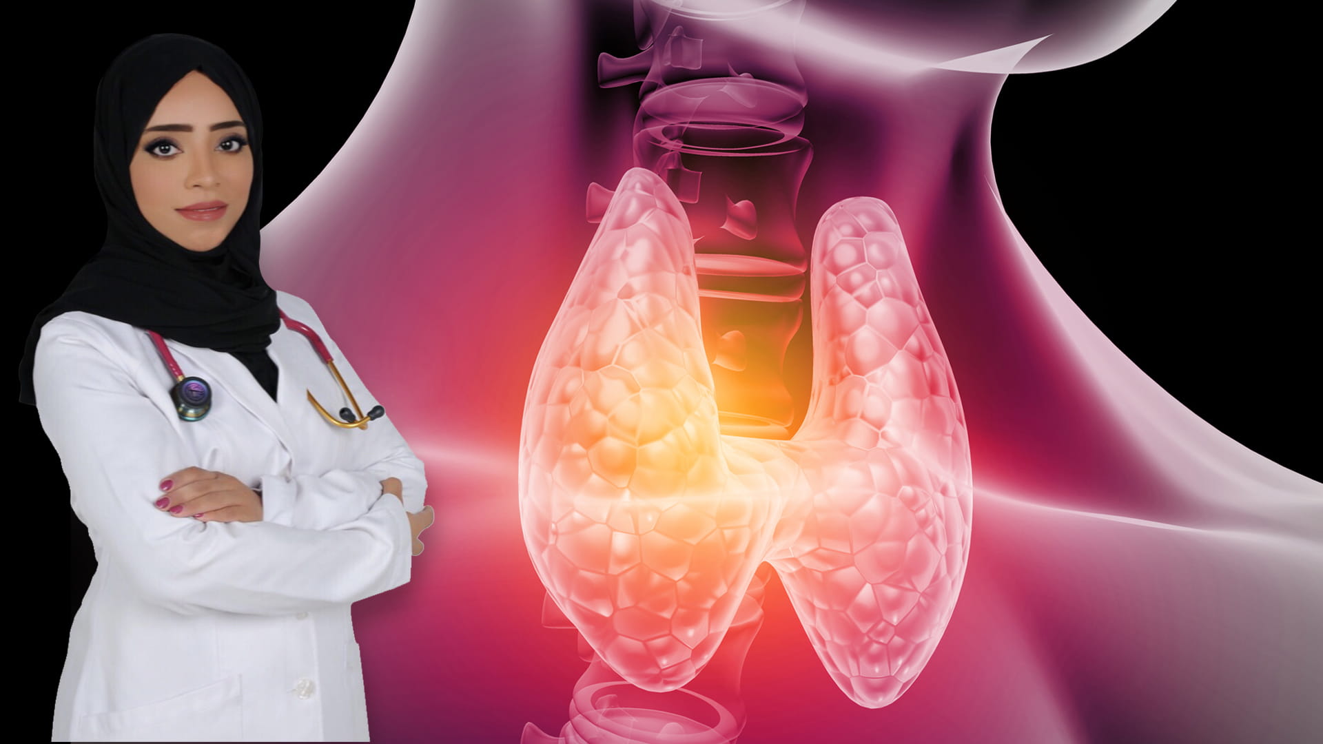 صورة بعنوان: فرط نشاط الغدة الدرقية 