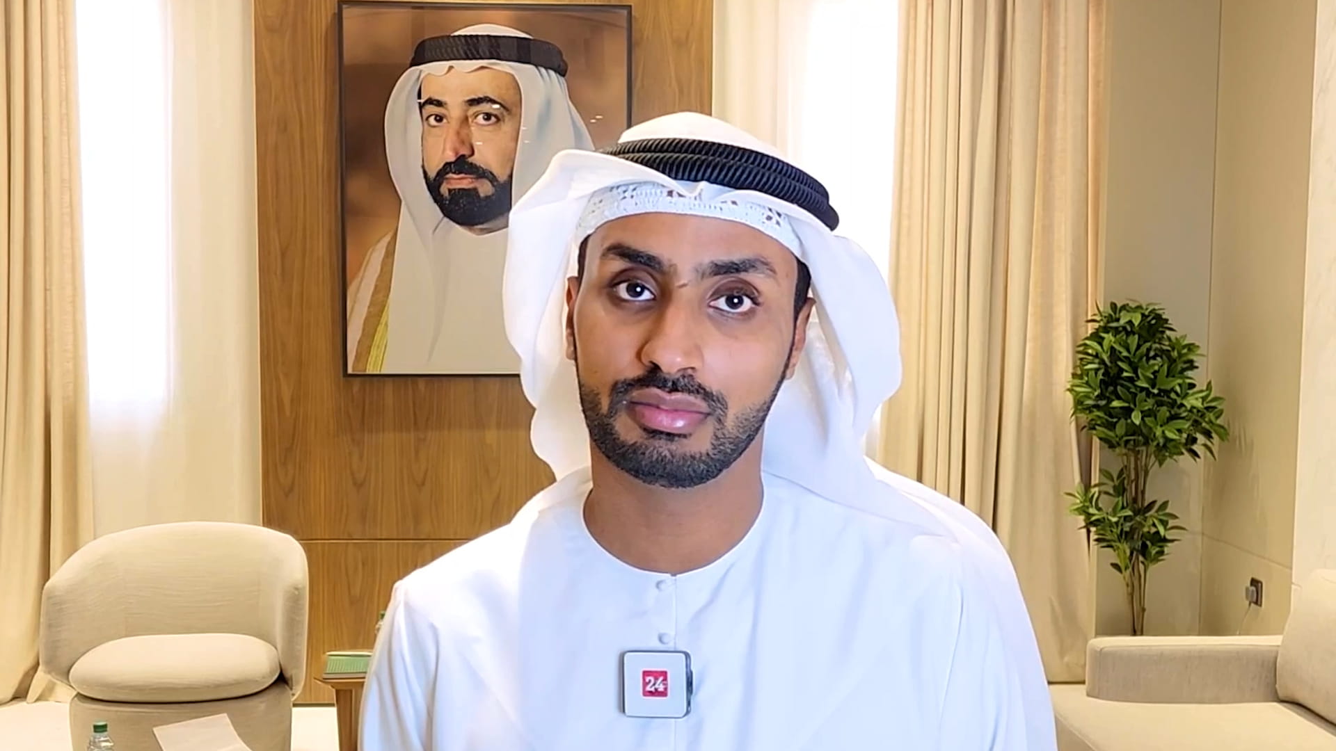 Image for the title: Bin Darwish: census 2022 enhances Sharjah society's welfare 