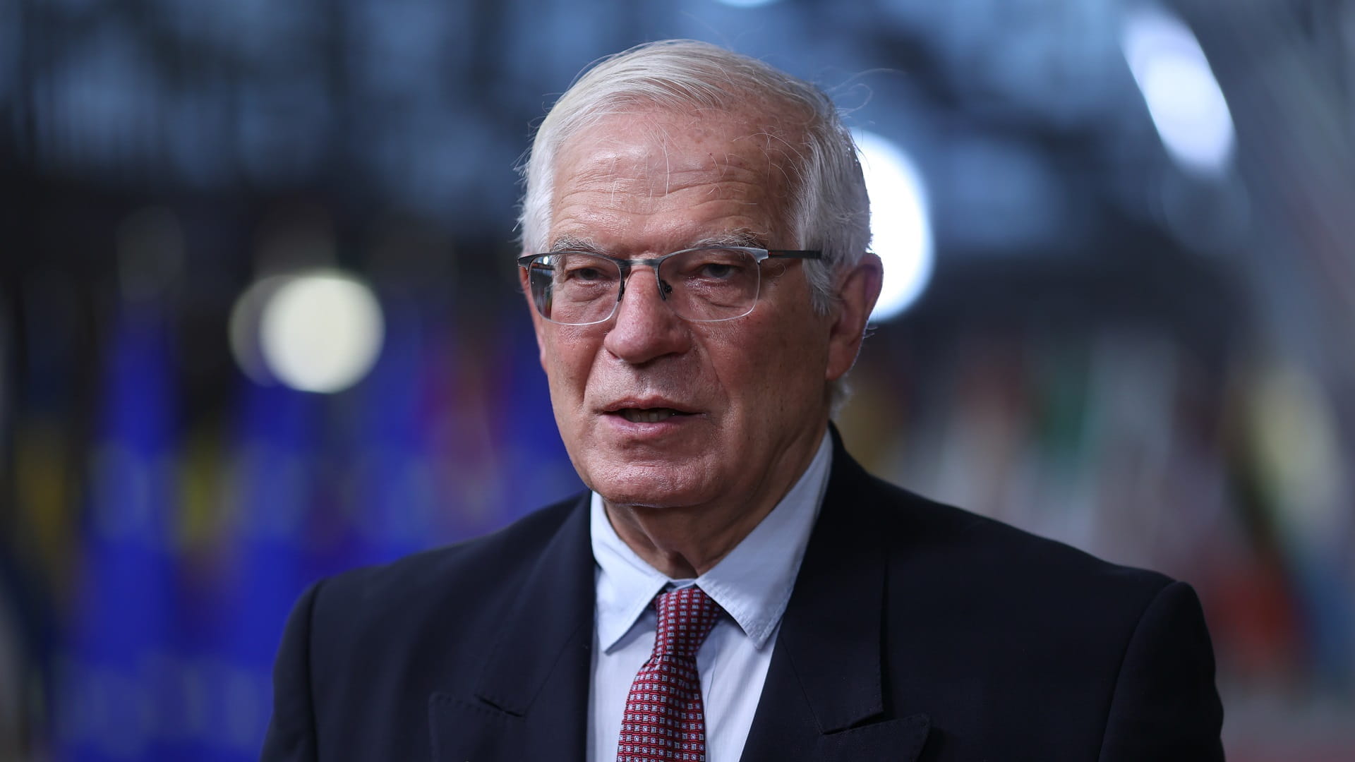 Image for the title: Borrell: two-state solution less viable due to Israeli policies 