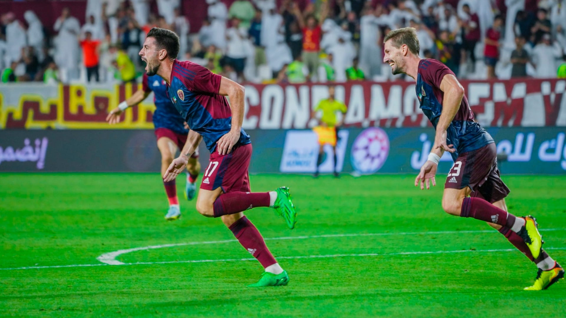 صورة بعنوان: الوحدة يكستح النصر برباعية نظيفة في دوري أدنوك للمحترفين 