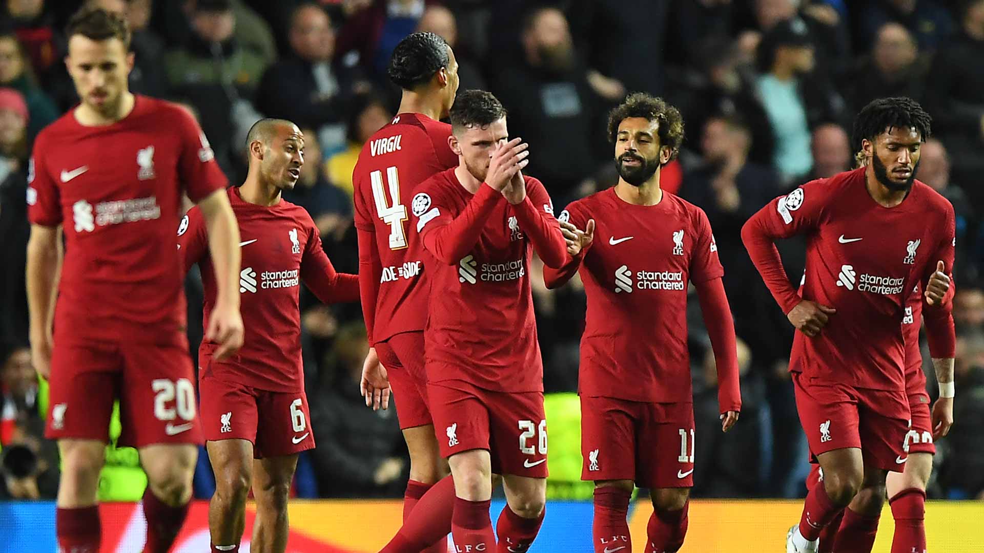 صورة بعنوان: ليفربول يمزق شباك رينجرز في دوري أبطال أوروبا 