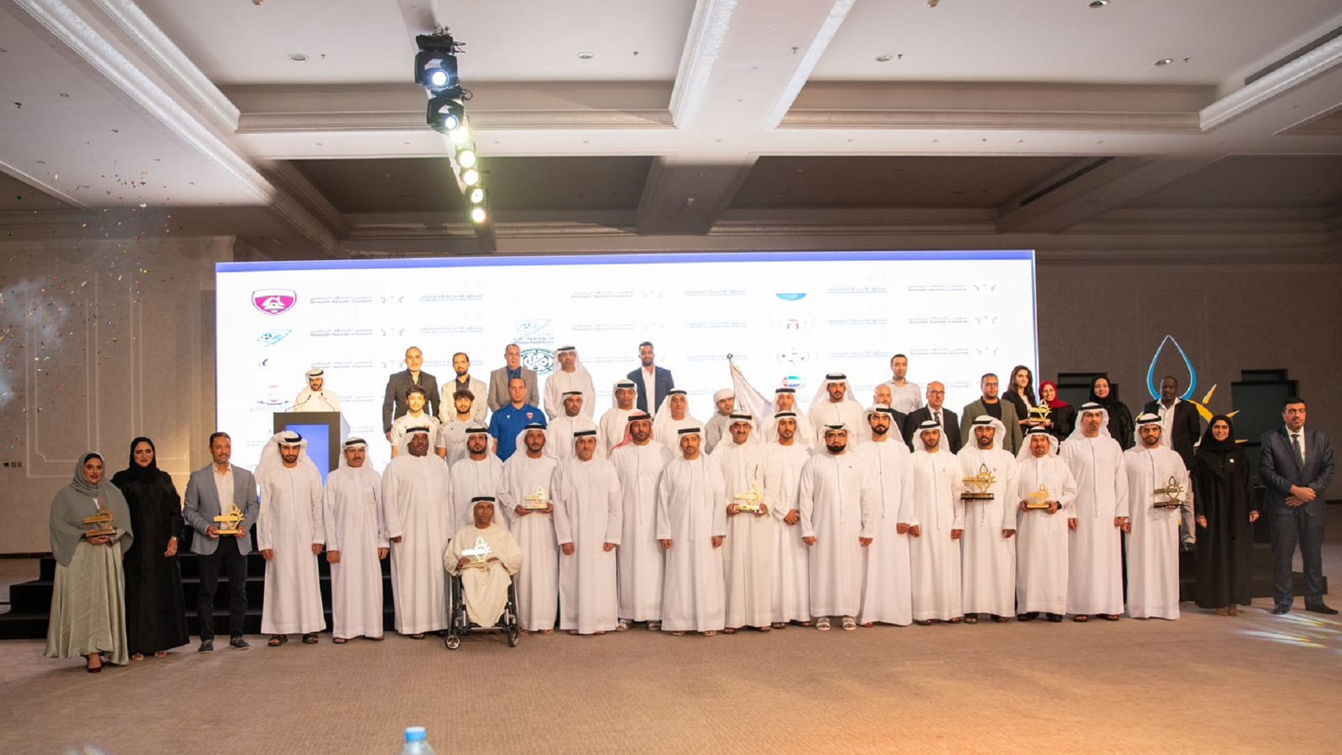 صورة بعنوان: مجلس الشارقة الرياضي يتوّج الأندية الفائزة بسباق الترشيد  