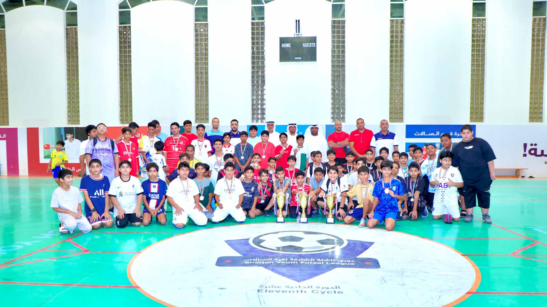 صورة بعنوان: برعاية نادي دبا الحصن.. اختتام بطولة ناشئة دبا الحصن لقدم الصالات 