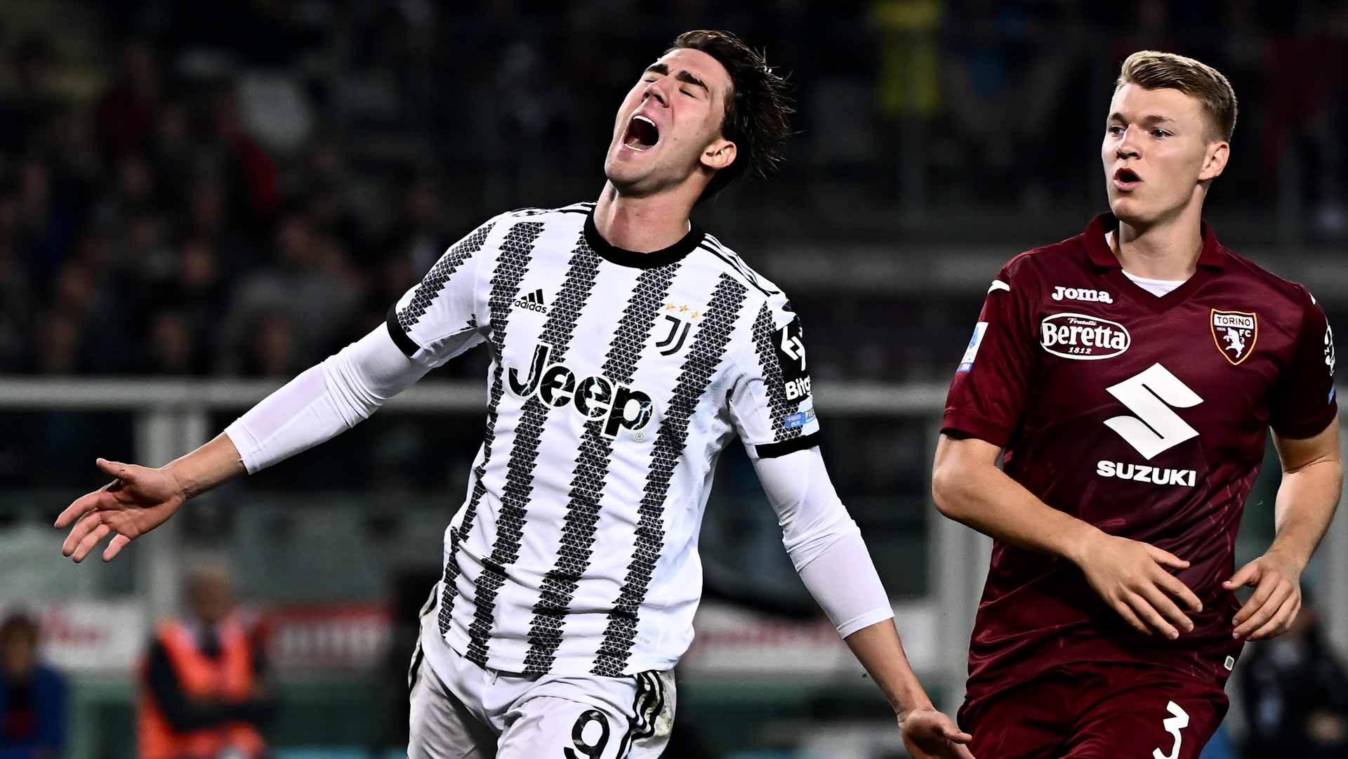 صورة بعنوان: فلاهوفيتش يقود يوفنتوس للفوز على تورينو في الدوري الإيطالي 