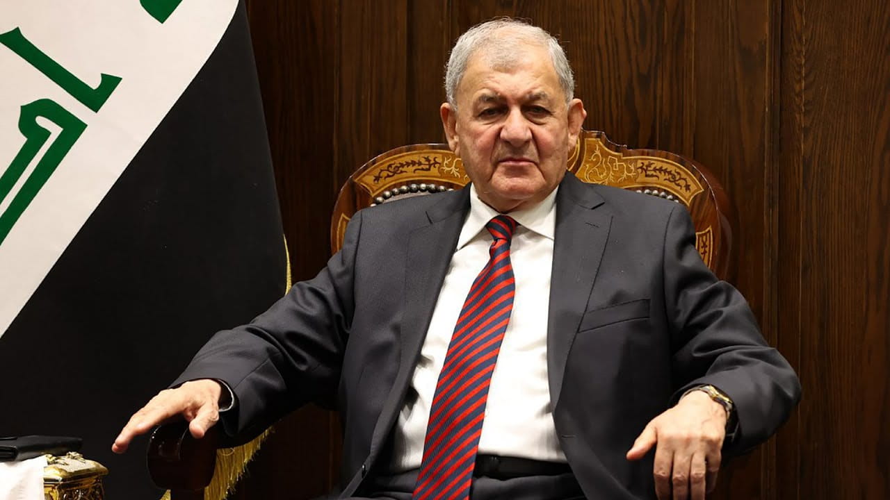 صورة بعنوان: الرئيس العراقي الجديد: أسعى لإقامة علاقات متينة مع دول الجوار 