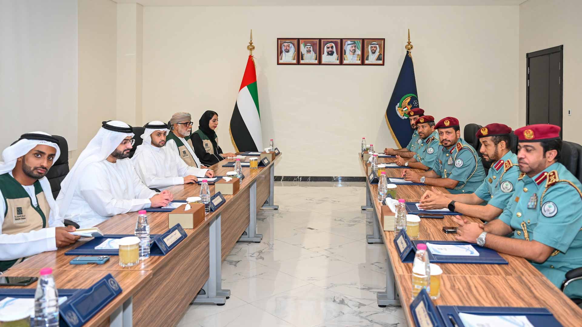Image for the title: DSCD, Sharjah Police work together on census 