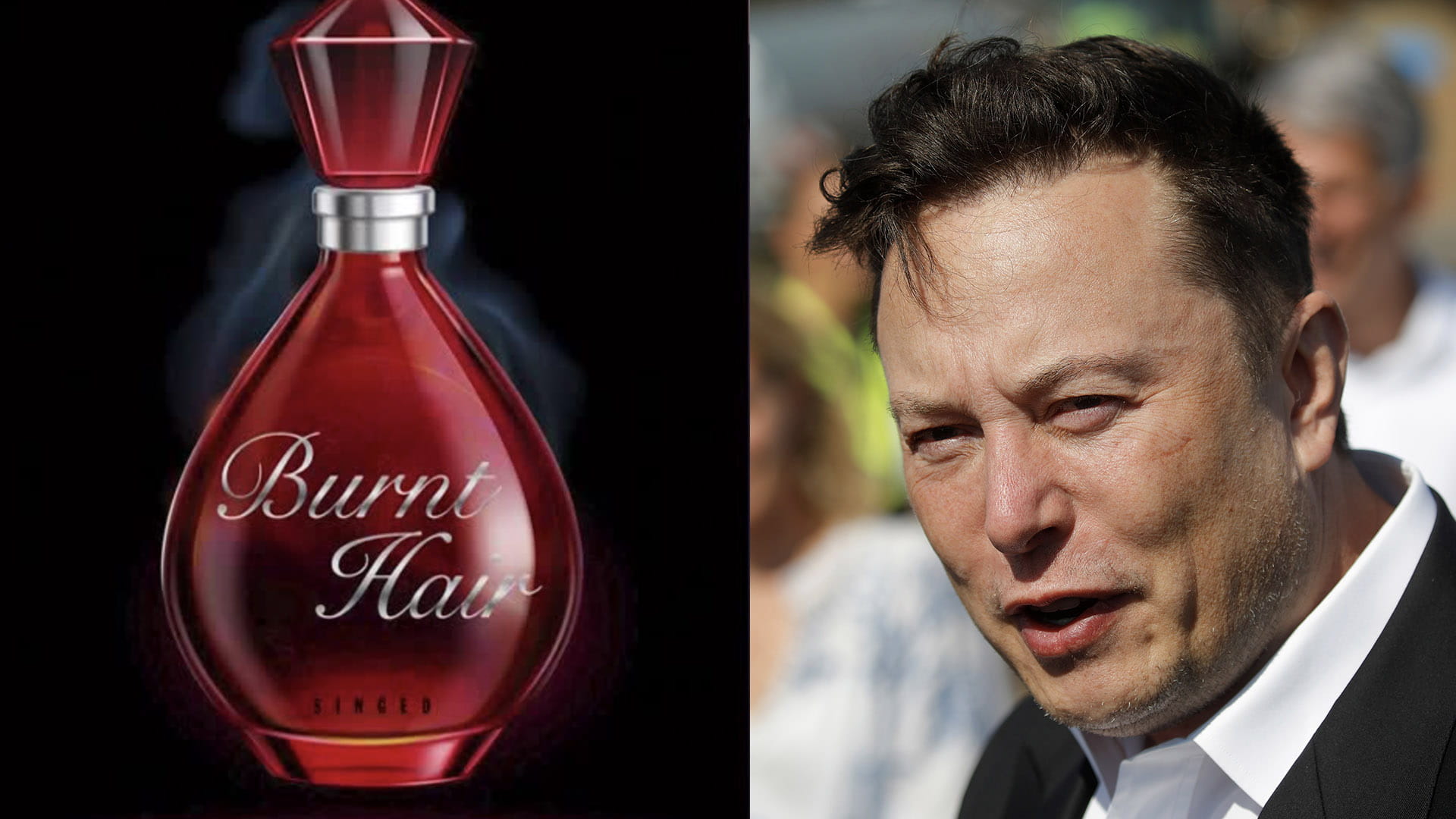 صورة بعنوان: مع تواصل مسلسل غرائبه...ماسك يبيع عطر "الشعر المحروق" بمليون دولار 