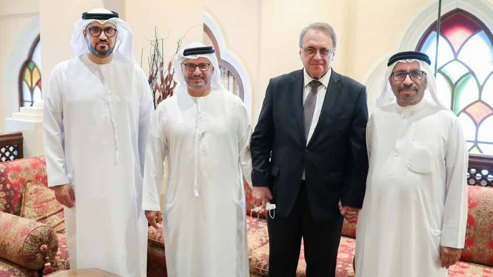 Image for the title: Gargash meets Russian Deputy FM 