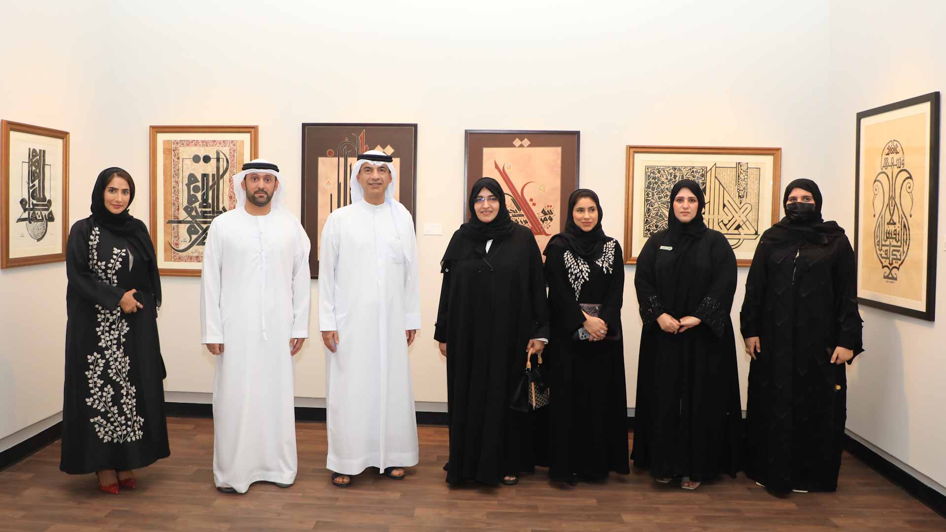 Image for the title: SCFA visits Sharjah Calligraphy Forum 