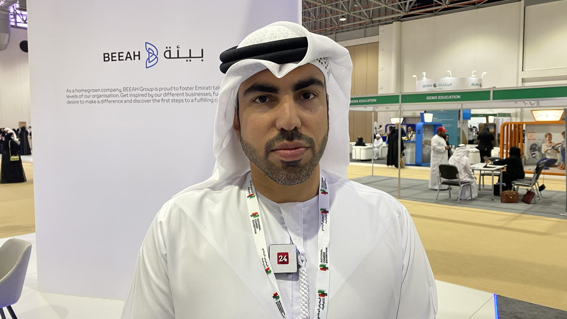 Image for the title: Al Muhairi: Bee'ah seeks to attract national talents 