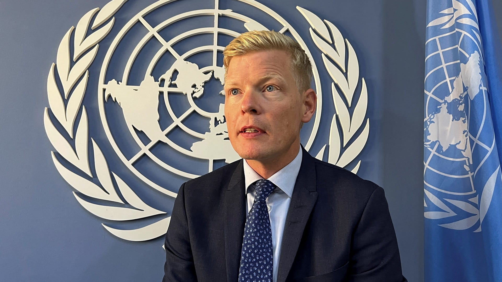 Image for the title: UN condemns Houthi attack on oil port in Hadramout 