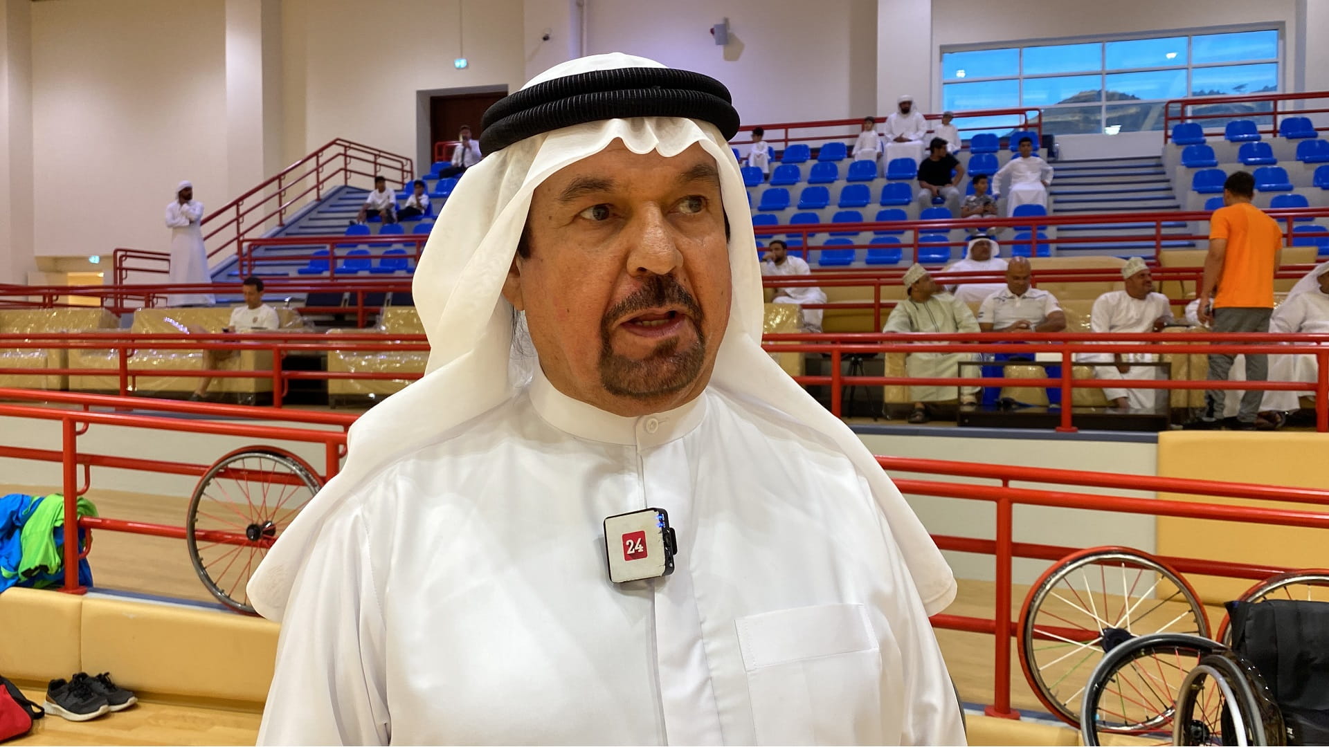 Image for the title: Khorfakkan Club for the Disabled tops Basketball League 