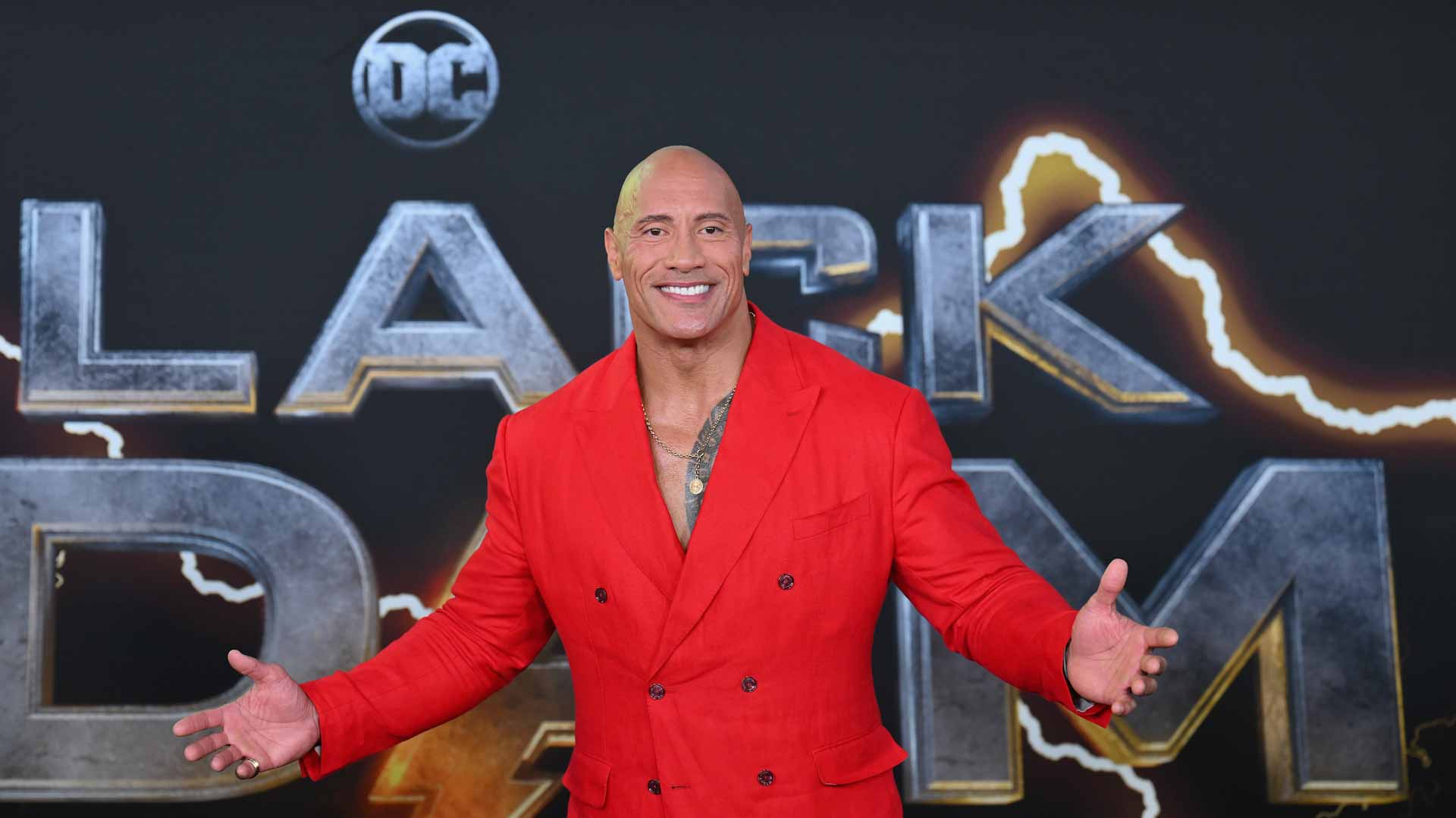 Image for the title: 'Black Adam' rocks to top of N.America box office 