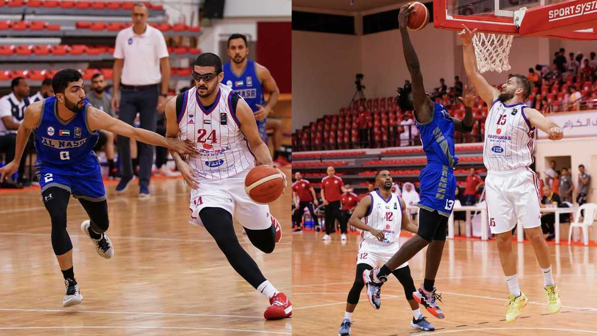 صورة بعنوان: الشارقة يفوز على النصر في دوري السلة ويتخطى حاجز الـ100 نقطة 