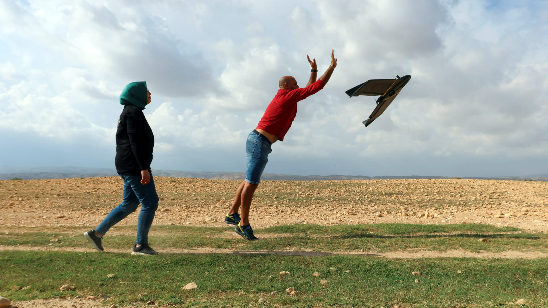 صورة بعنوان: شركة تونسية ناشئة تستخدم الطائرات المسيرة لتحقيق الزراعة المستدامة 