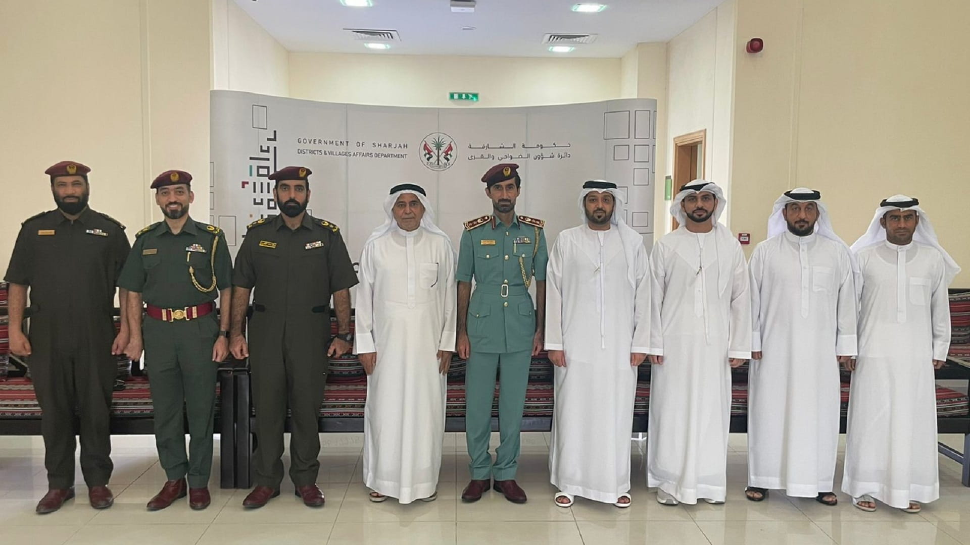 صورة بعنوان: مجلس الصبيحية يبحث مع "مدني خورفكان" تنسيق الأعمال المشتركة 