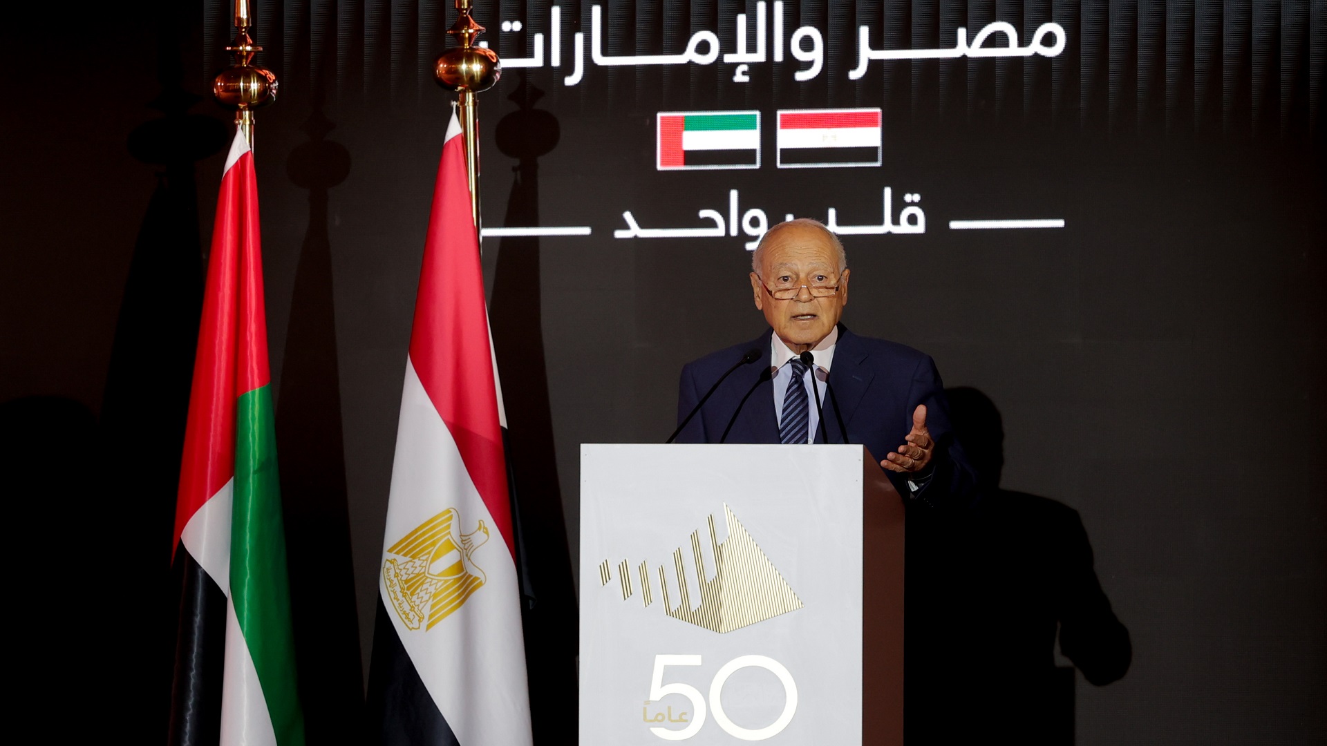 صورة بعنوان: أبو الغيط: الجامعة العربية هي الرابح الأول لأية علاقات بين الدول 