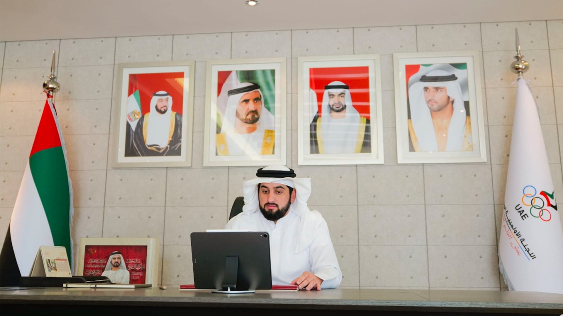 Image for the title: Ahmed bin Mohammed heads UAE delegation in meeting of GOC 