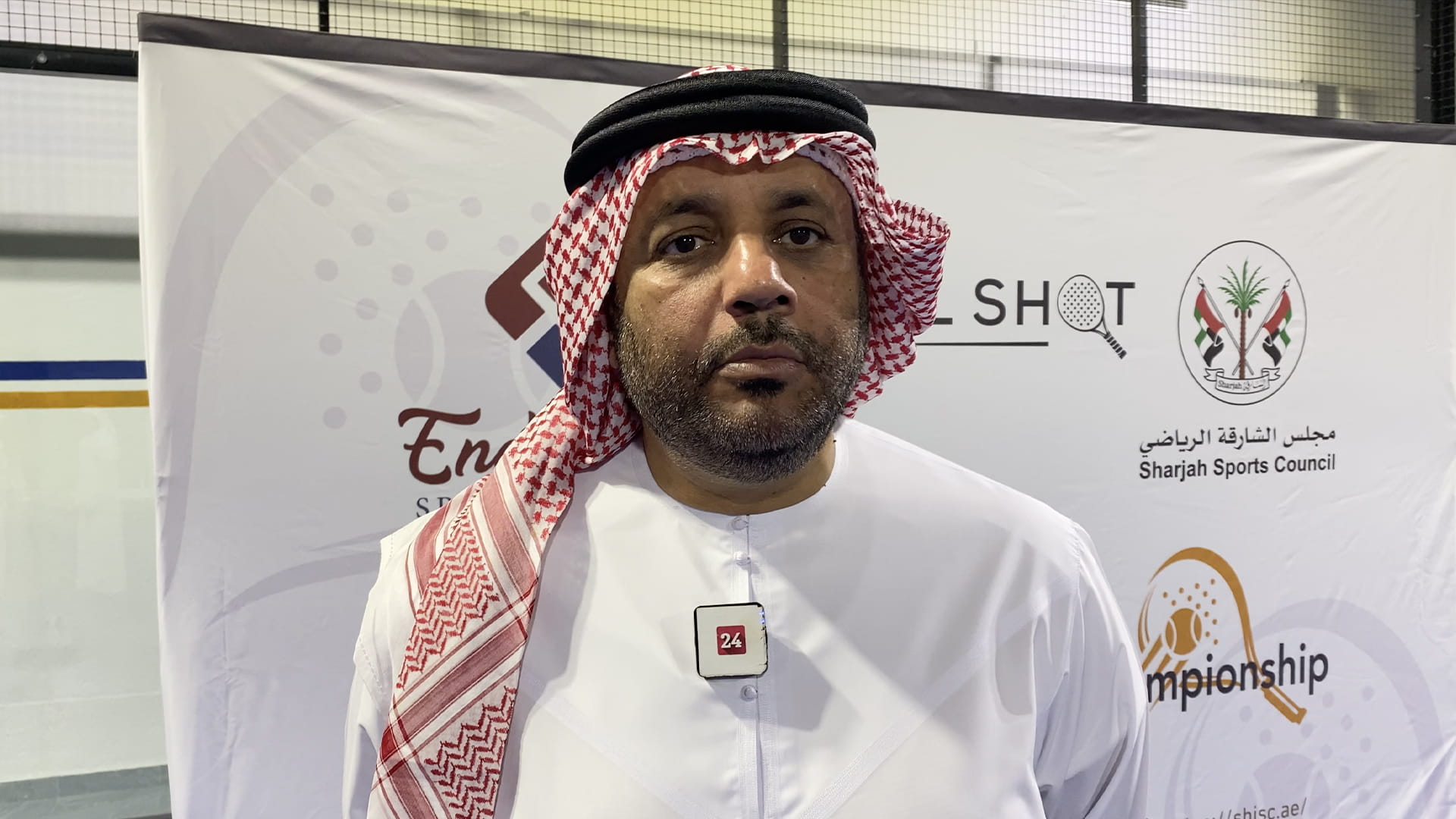 Image for the title: Al Hazami: 32 teams participate in AL Hefaiyah Padel Tournament 