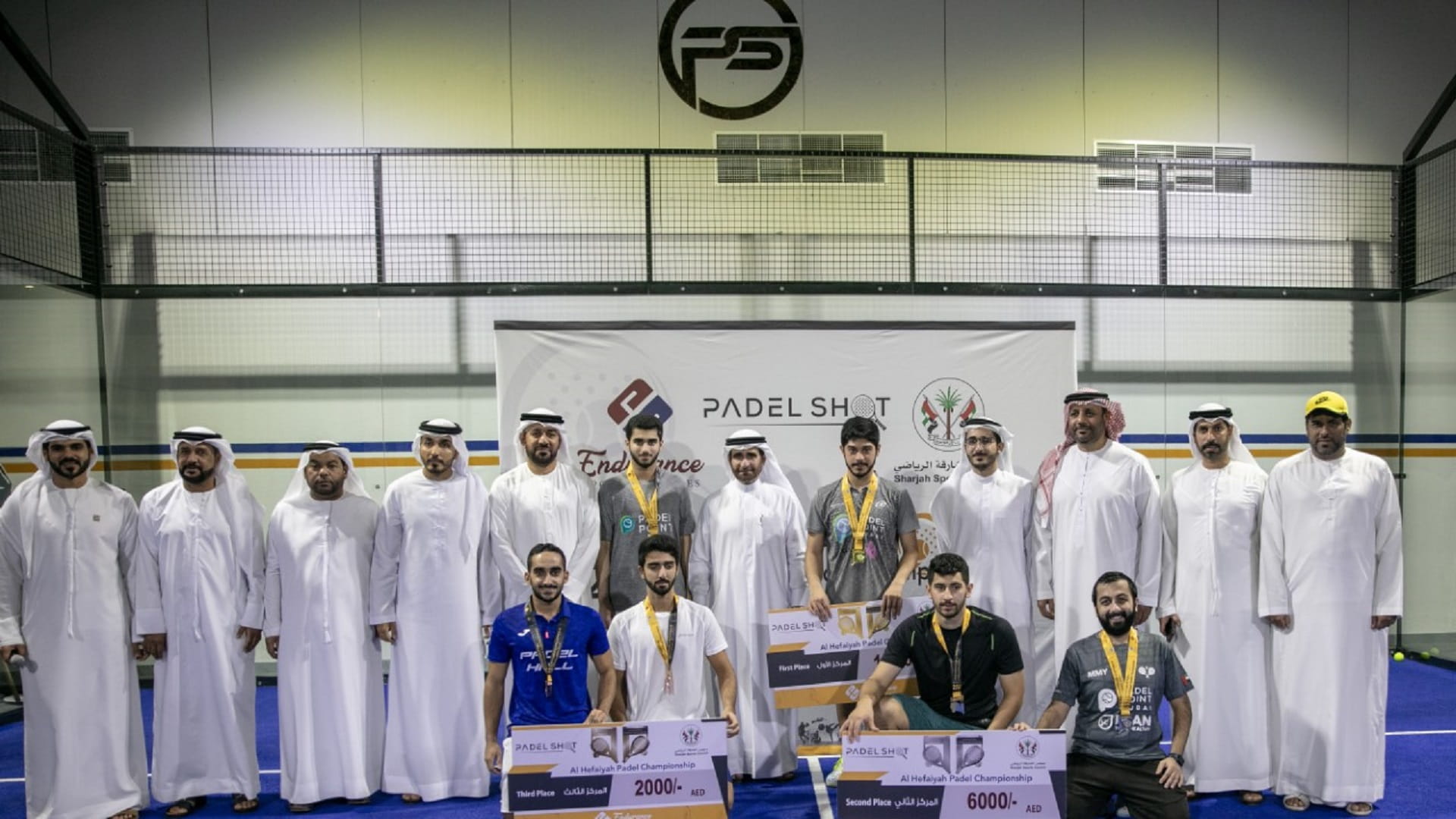 صورة بعنوان: تتويج أبطال "الحفية" للبادل تنس 