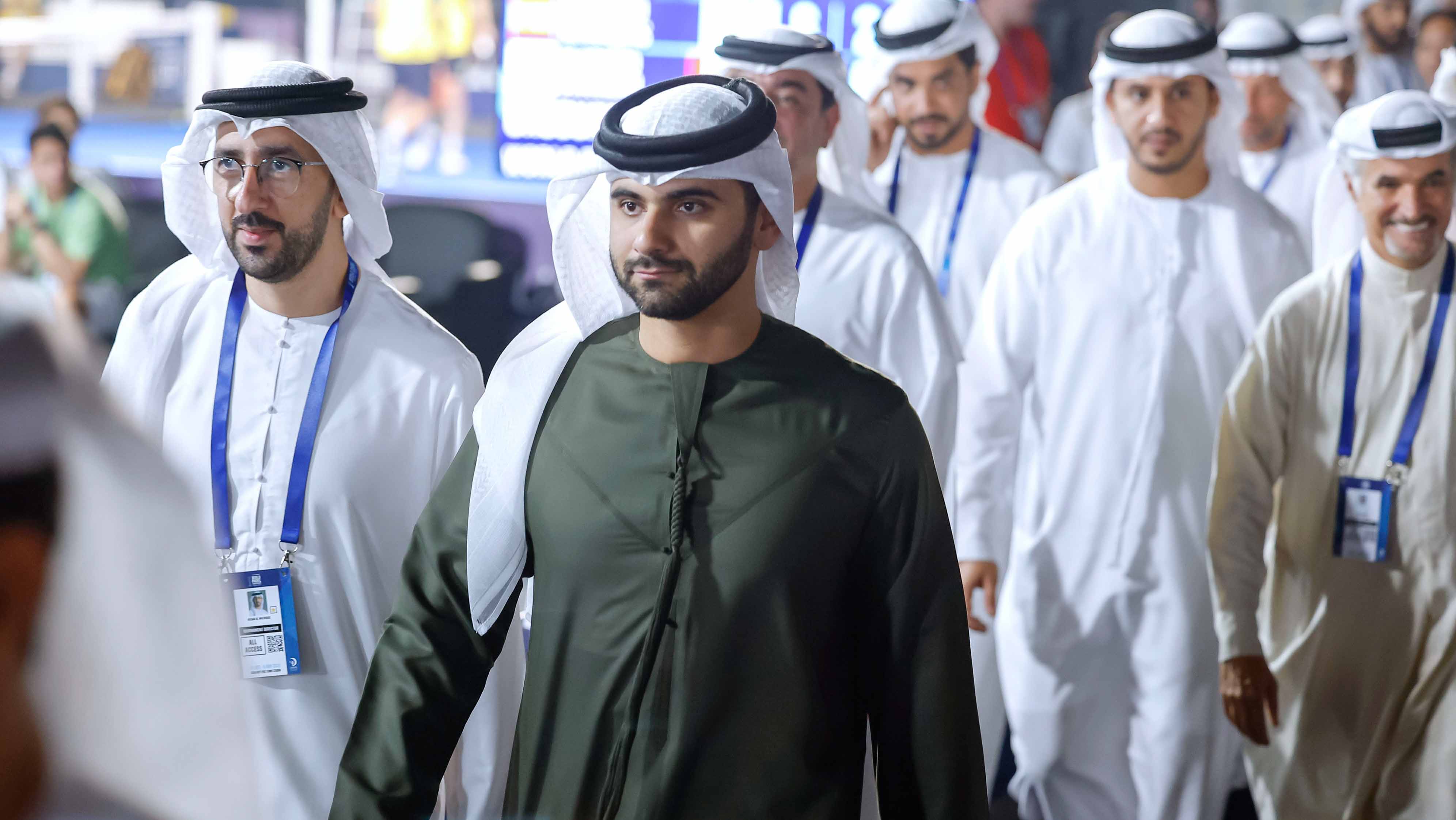 Image for the title: Mansoor bin Mohammed attends DP World's ‘WPC' 