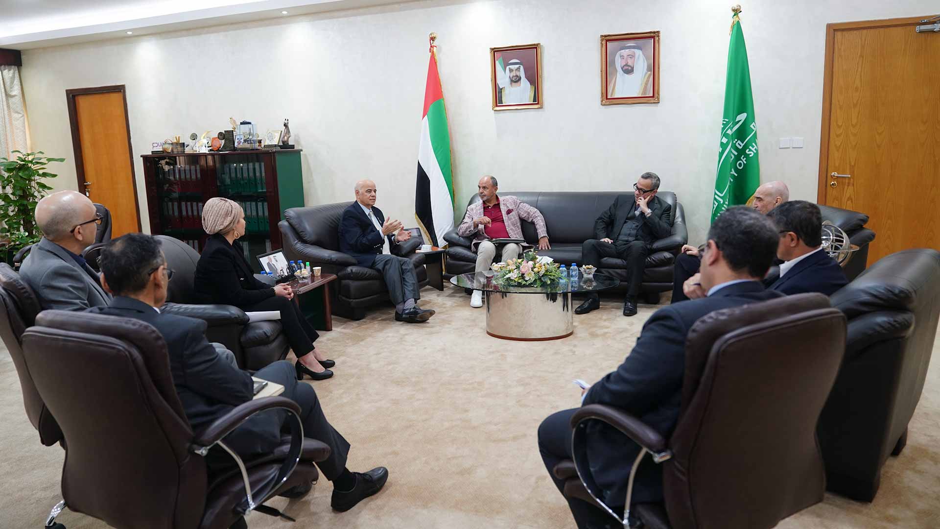 صورة بعنوان: جامعة الشارقة تعزز التعاون العلمي مع "بوليتكنيك أعالي فرنسا" 