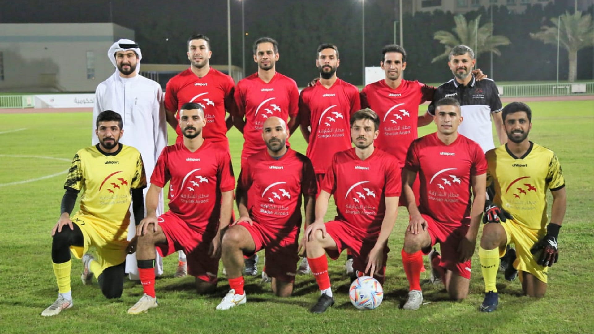 صورة بعنوان: فوز المطار وأكاديمية الشرطة في بطولة المؤسسات الحكومية بالشارقة  