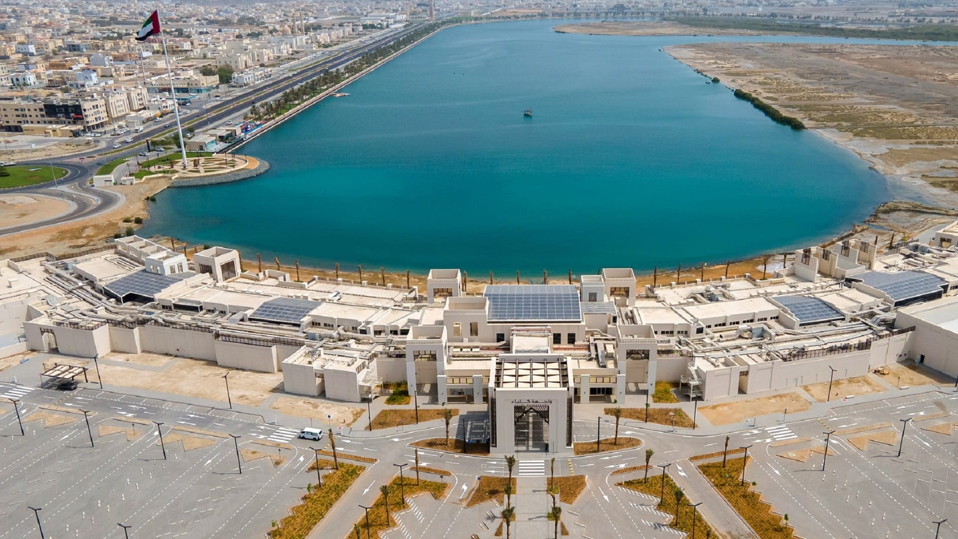 Image for the title: Shurooq: Construction at Kalba Waterfront project is 100% complete 