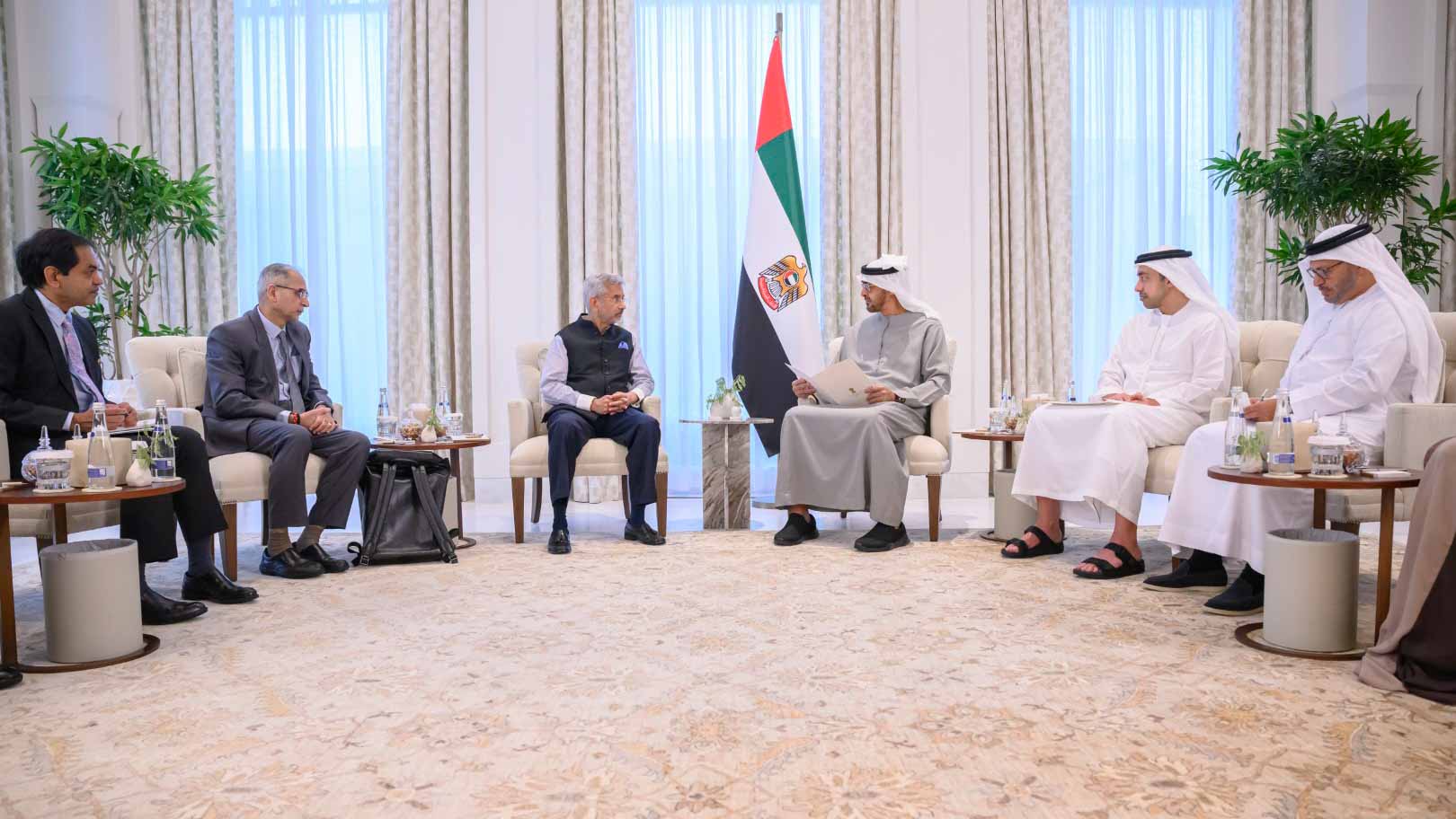Image for the title: UAE Pres. receives Indian PM's letter on strengthening relations 