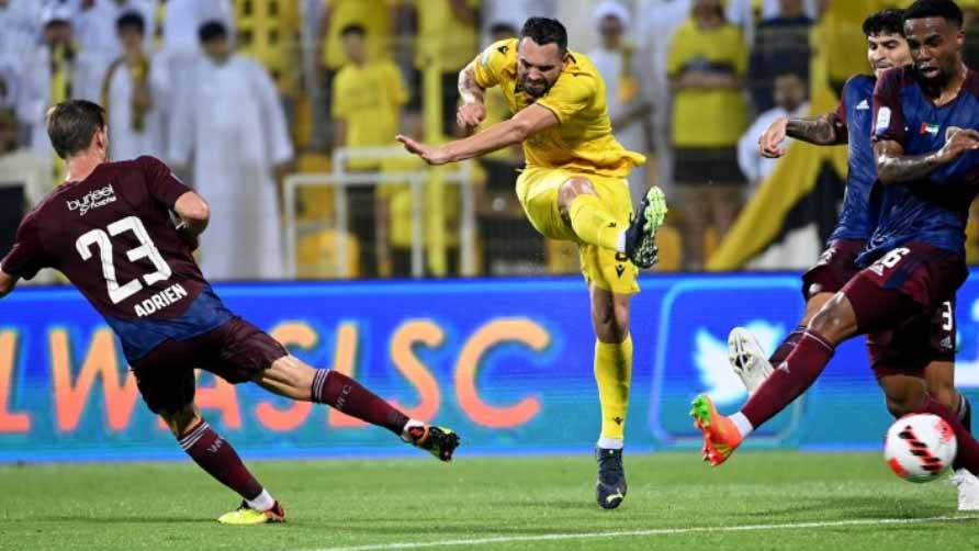 صورة بعنوان: التعادل الإيجابي يحسم قمة الوصل والوحدة في دوري أدنوك 