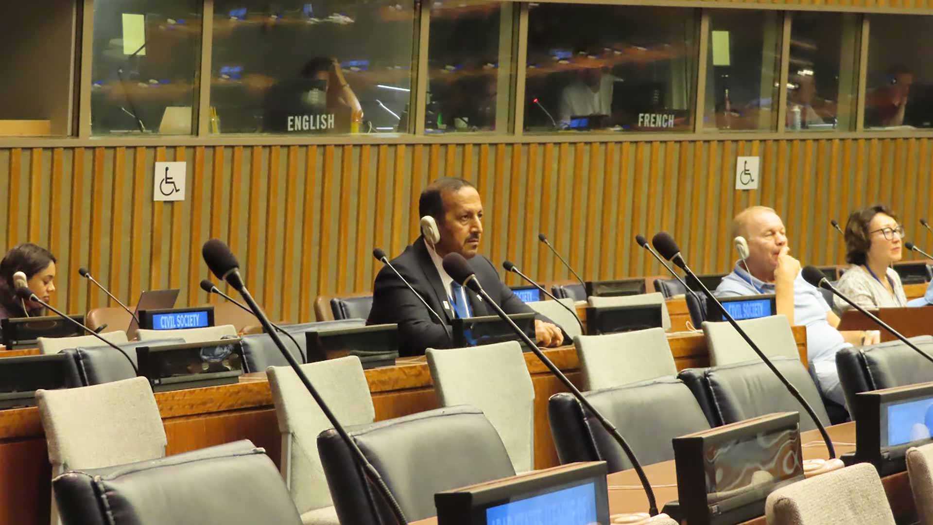 Image for the title: WDU’s headquarters in Sharjah wins confidence of UN  