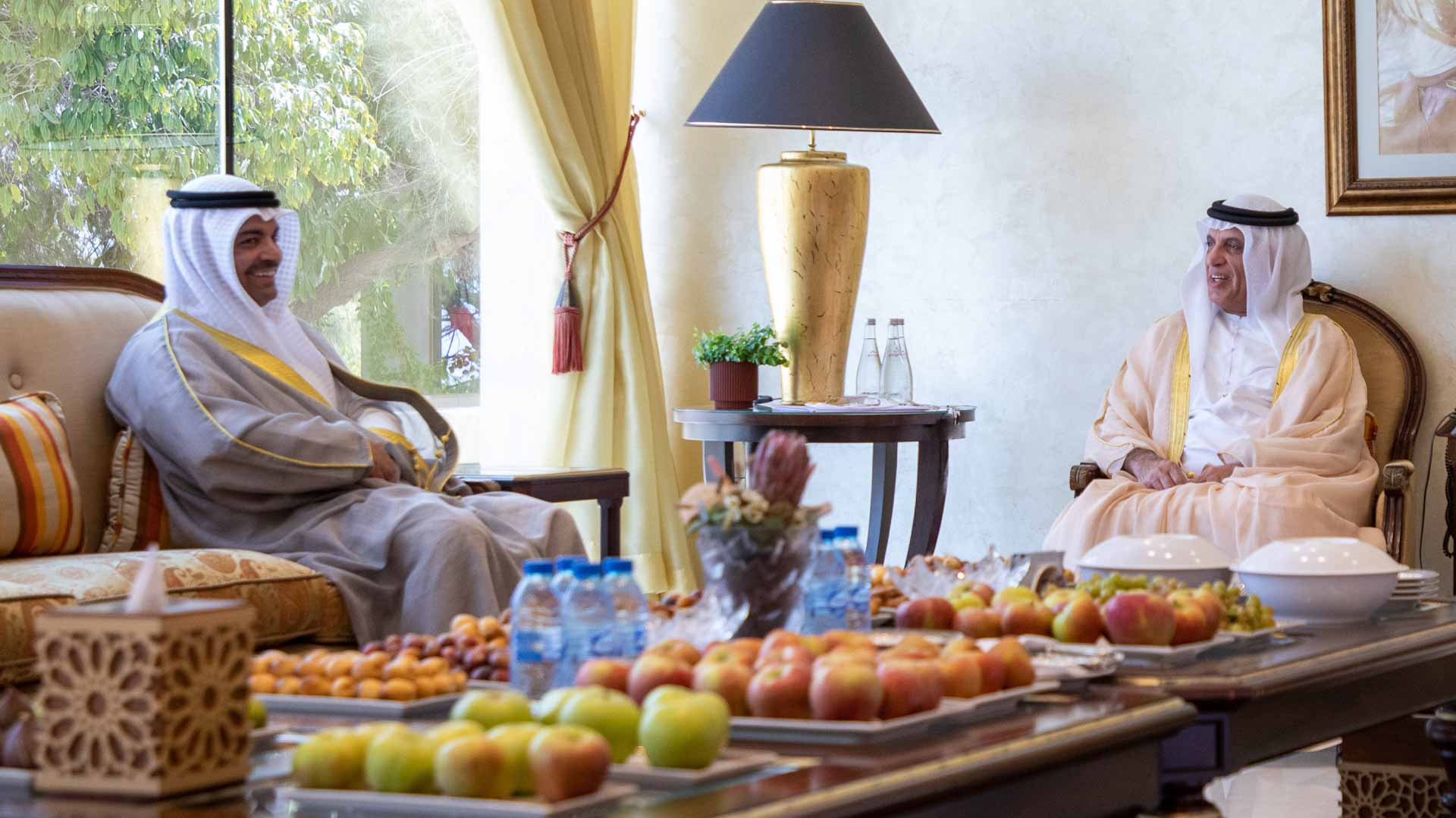 Image for the title: RAK Ruler receives Kuwaiti Consul-General 