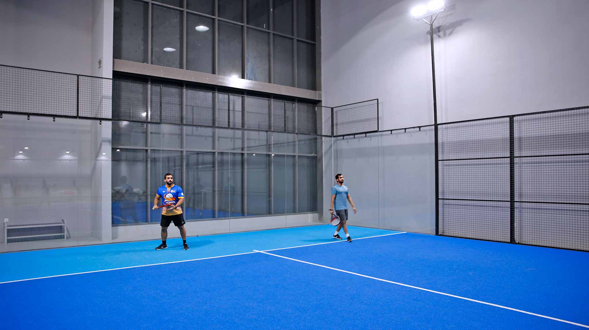 Image for the title: SDPW organises padel tennis tournament for its employees 