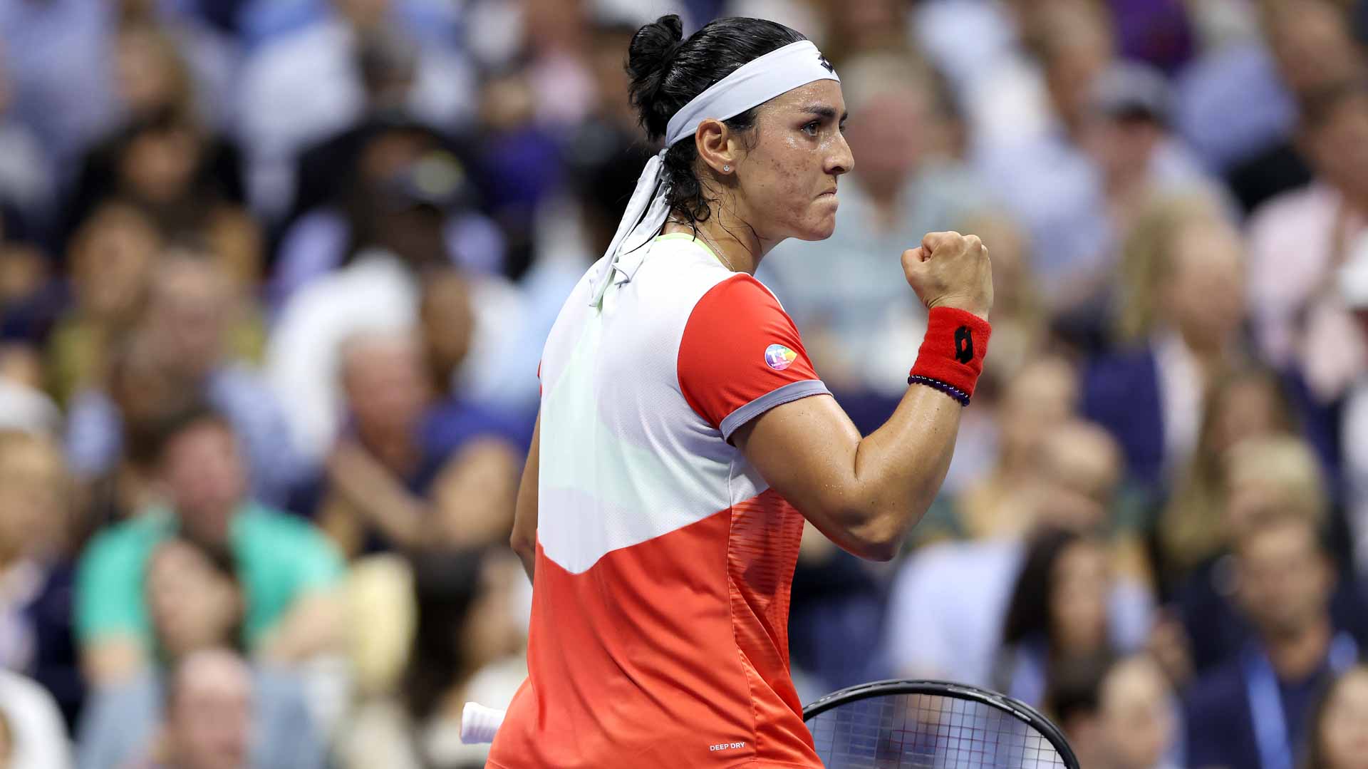 صورة بعنوان: النجمة التونسية جابر تبلغ نهائي بطولة أميركا المفتوحة للتنس  