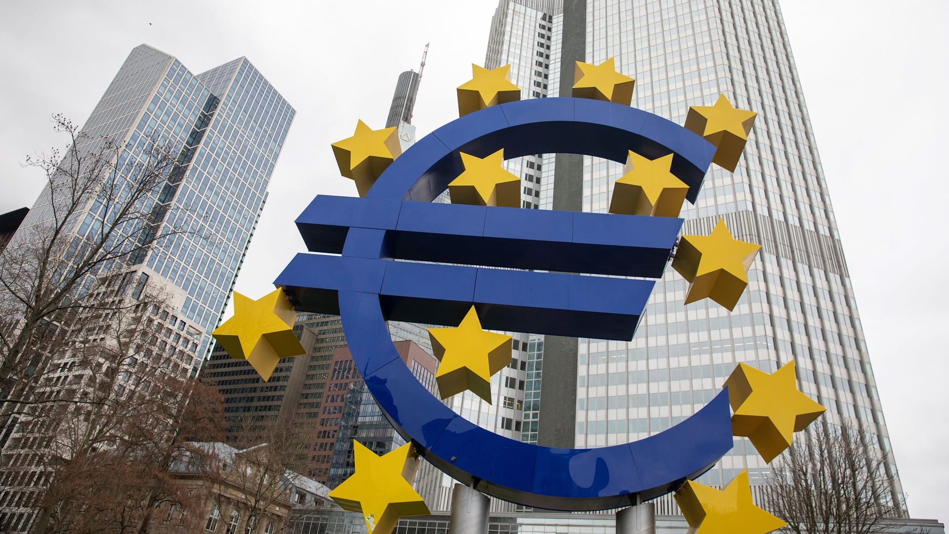 Image for the title: European Central Bank raises interest rates by 75 basis points 