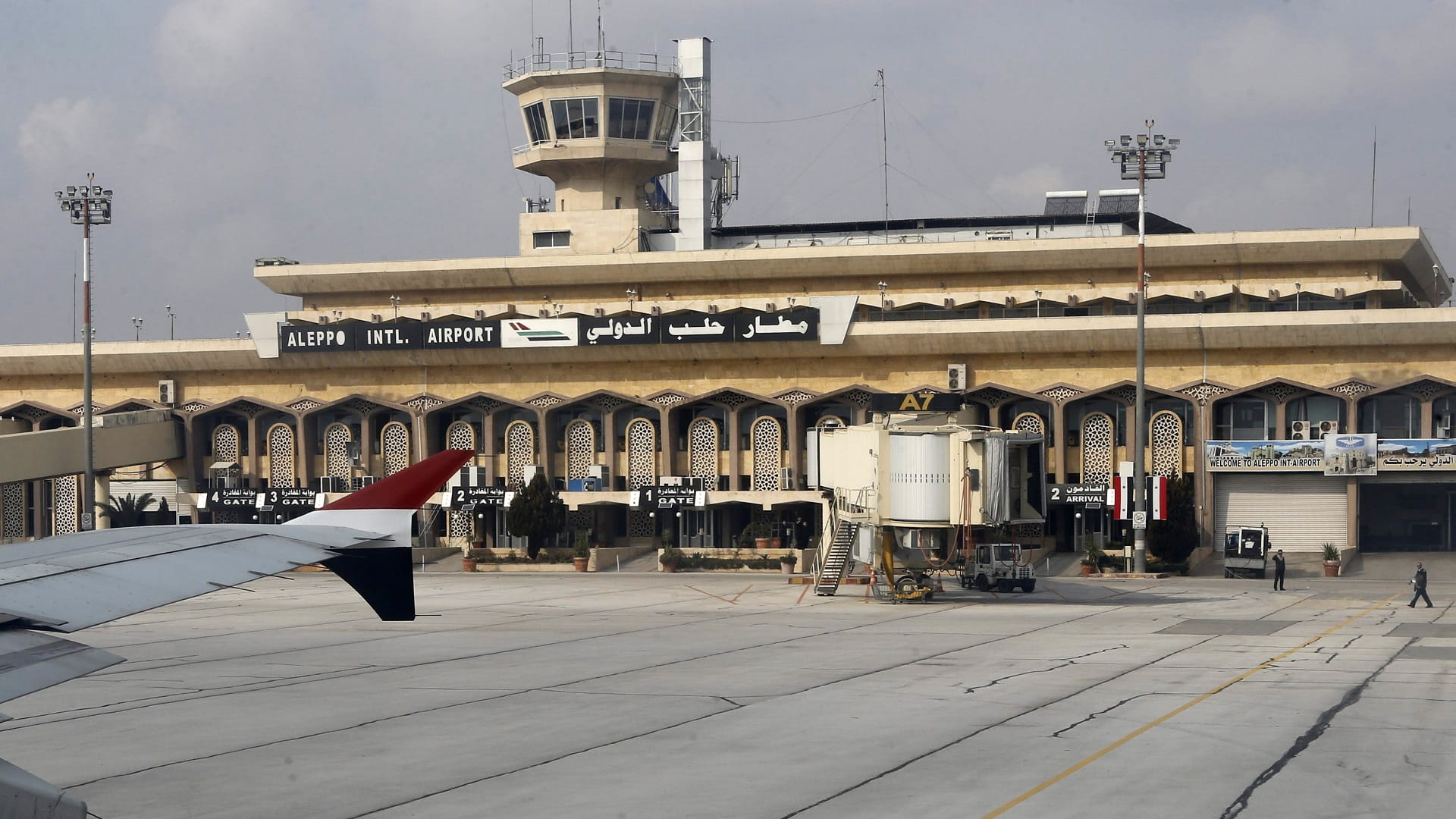 Image for the title: Syria's Aleppo airport to reopen after Israel strikes 