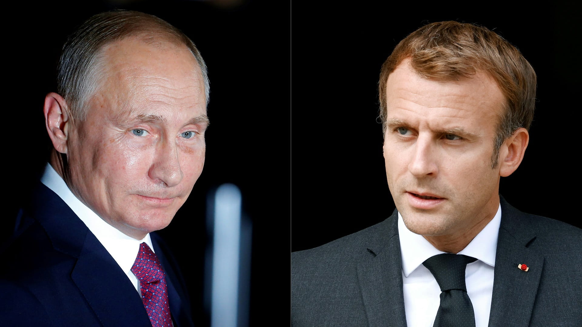 Image for the title: Macron asks Putin to withdraw weapons from Ukraine nuclear plant 
