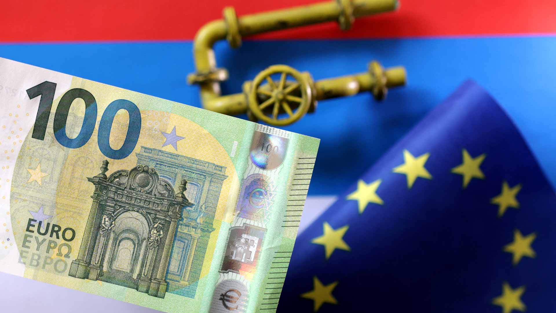 Image for the title: Euro surges as ECB seen hiking interest rates further 