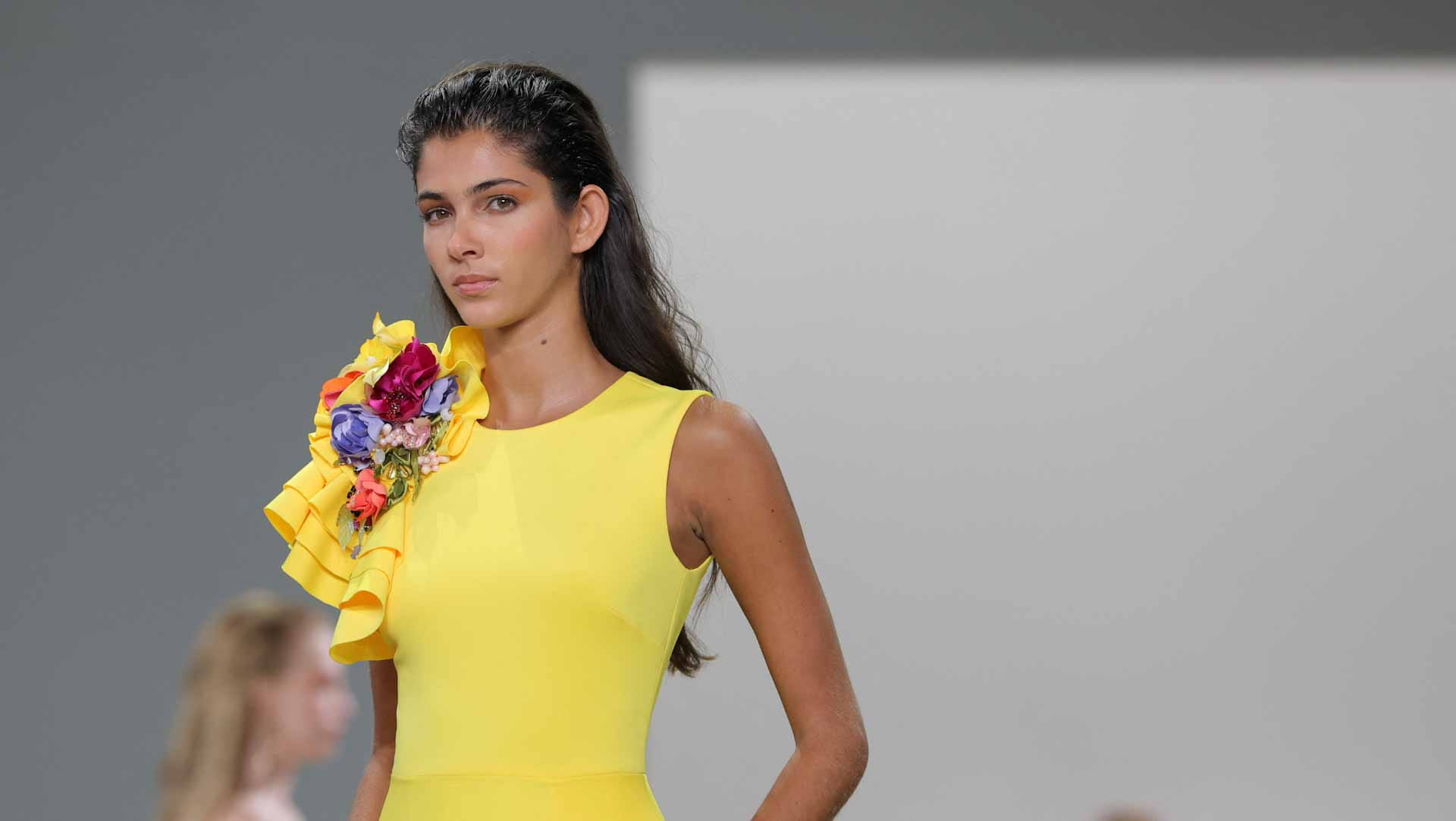 Image for the title: Badgley Mischka brings hues of Morocco to New York Fashion Week 