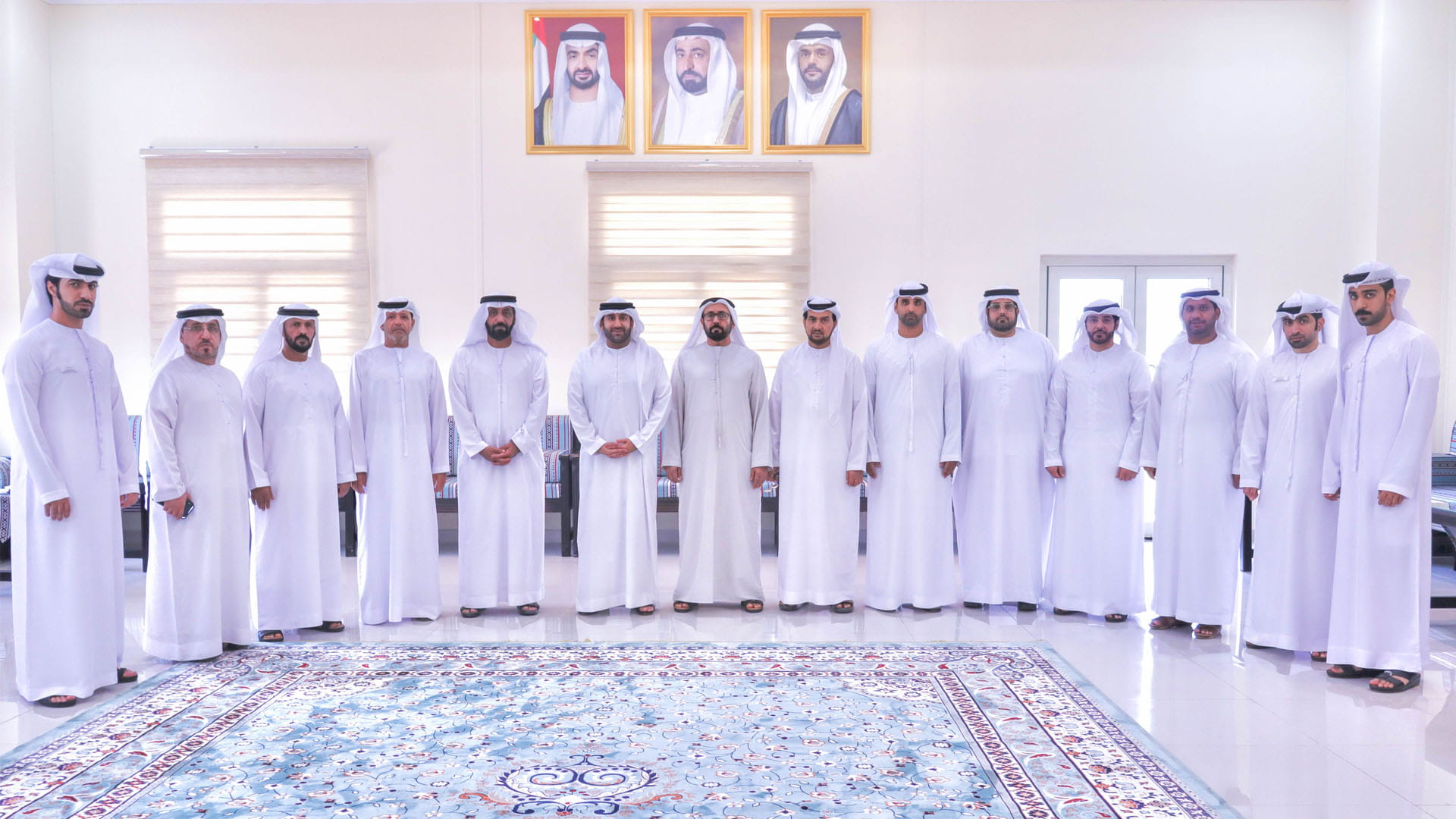 صورة بعنوان: مجلس ضاحية البستان يزكي سالم الطنيجي رئيساً وعلي الطنيجي نائباً  