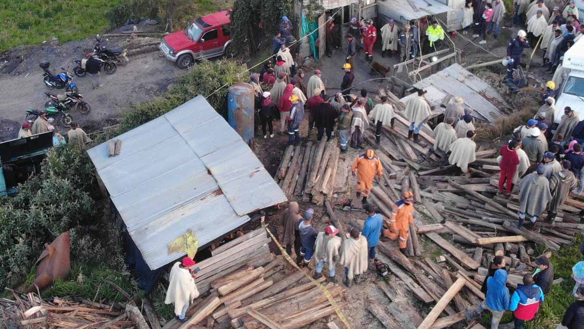 Image for the title: Seven dead in Indonesia mine landslide: district chief 