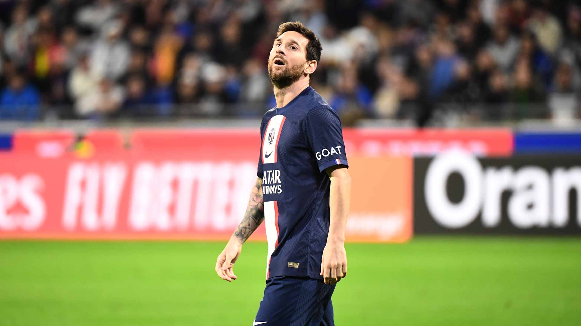 Image for the title: Messi strikes early to keep PSG top in Ligue 1 