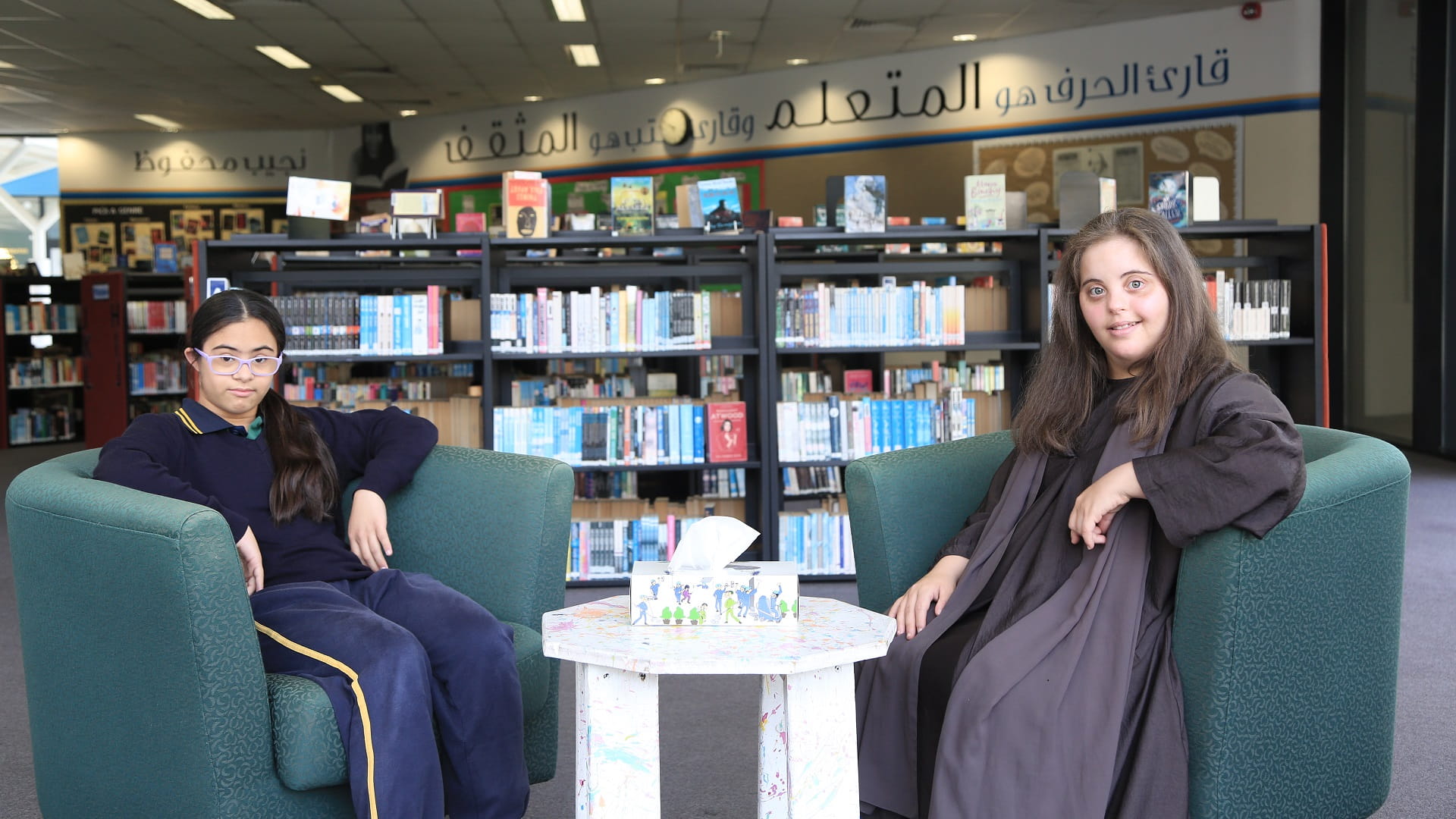 صورة بعنوان: جميلة القاسمي: "إنسانية الشارقة" توظف الفن في خدمة ذوي الإعاقة 