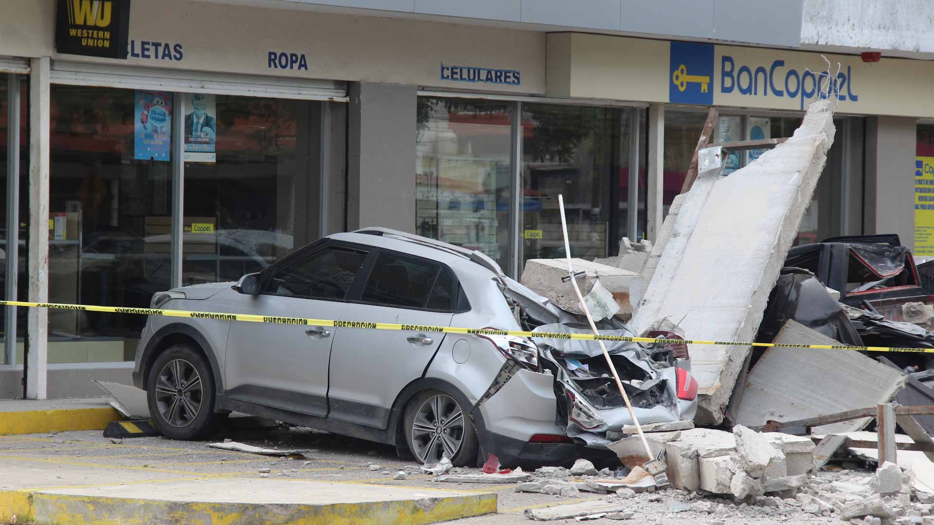 صورة بعنوان: ارتفاع ضحايا زلزال قوي هز المكسيك إلى قتيلين  