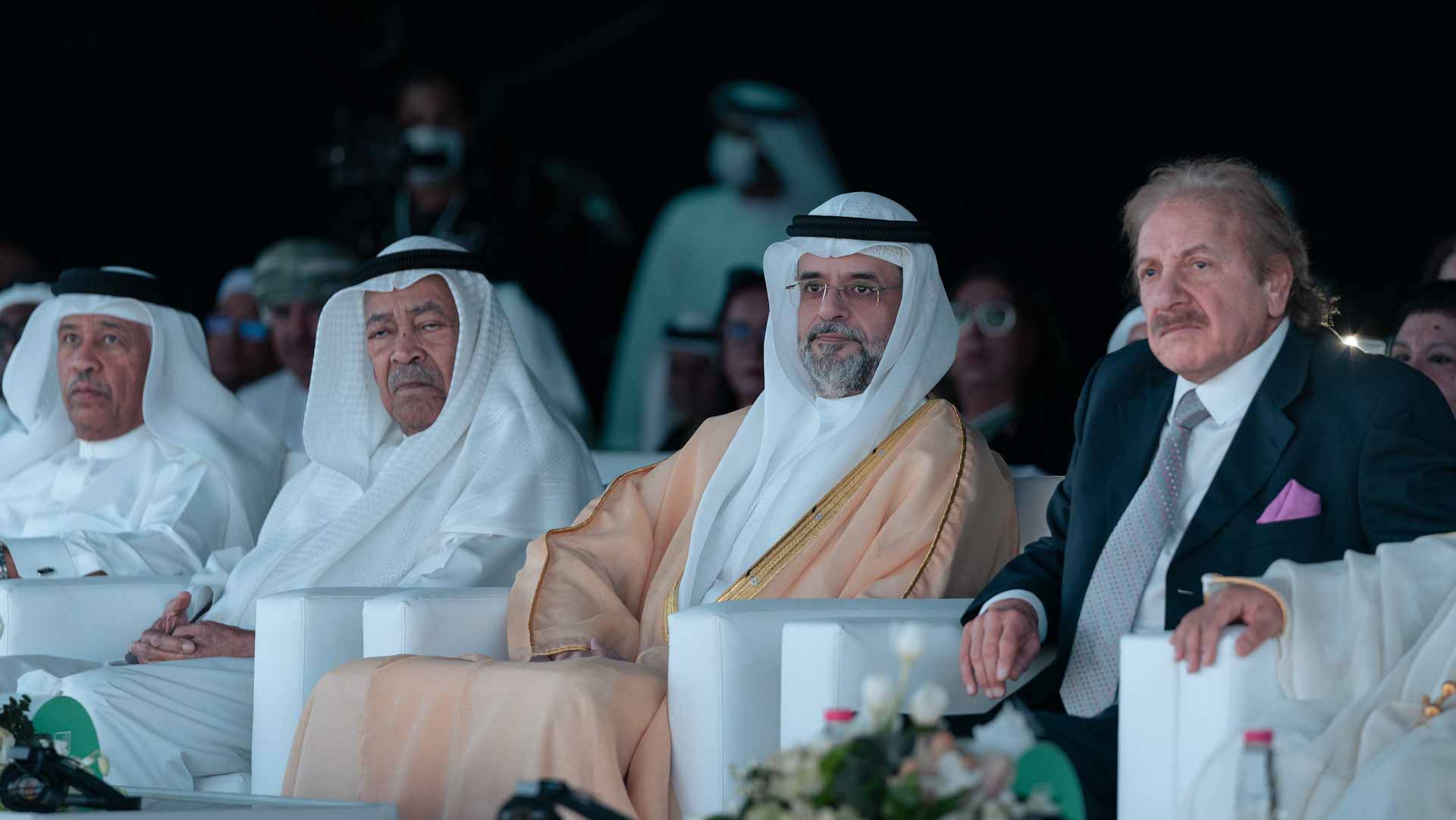 صورة بعنوان: ولي عهد الشارقة يشهد انطلاق الدورة الـ 22 لـ "ملتقى الراوي" 