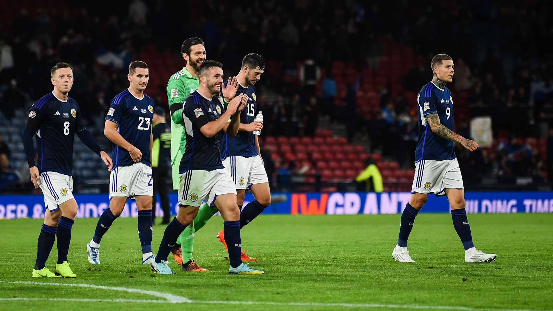 صورة بعنوان: منتخب إسكتلندا يقسو على أوكرانيا في دوري الأمم الأوروبية  