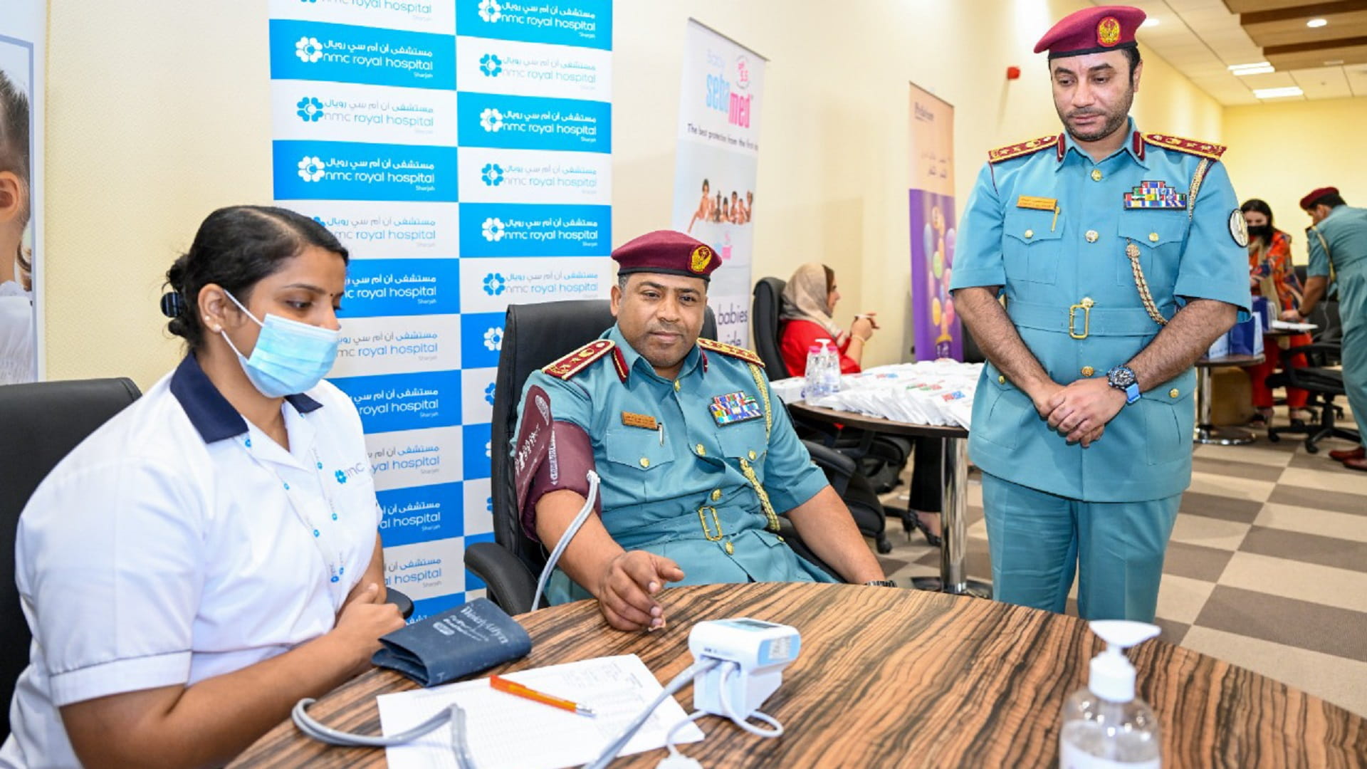 Image for the title: Central Region Police Department organises Your health matters 