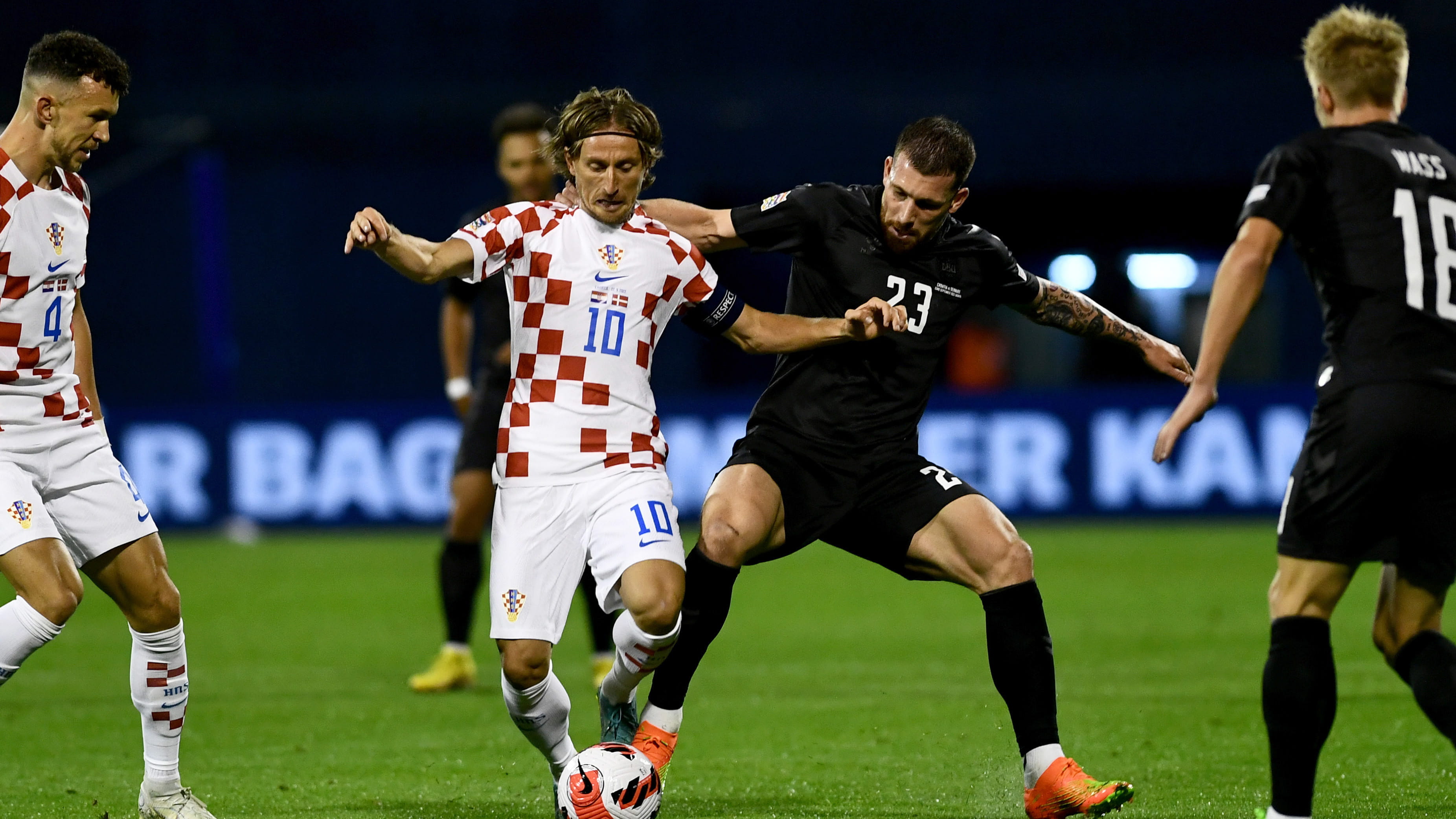 صورة بعنوان: كرواتيا تتخطى الدنمارك وتدنو من التأهل للدور النهائي بدوري الأمم  