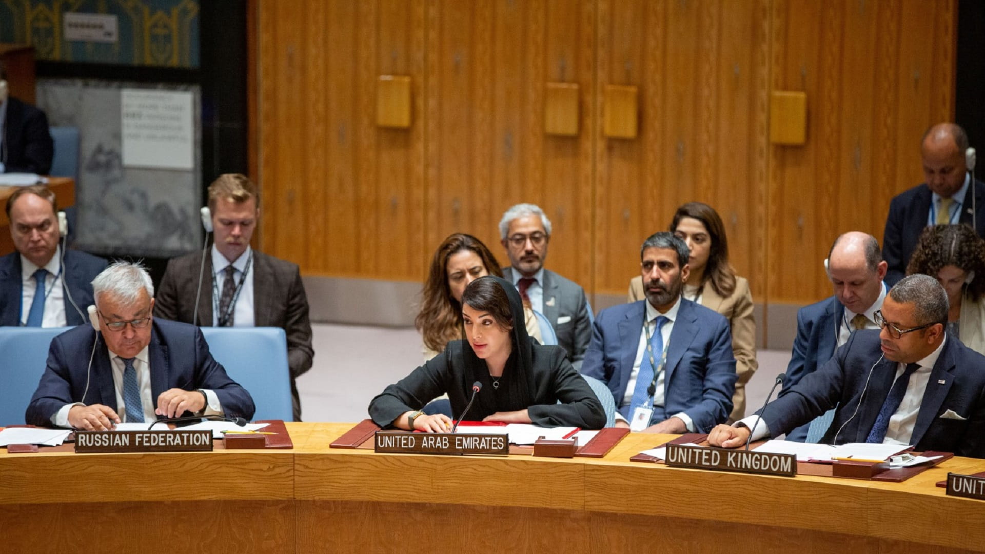 صورة بعنوان: وفد الإمارات يواصل لقاءاته على هامش الجمعية العامة للأمم المتحدة 