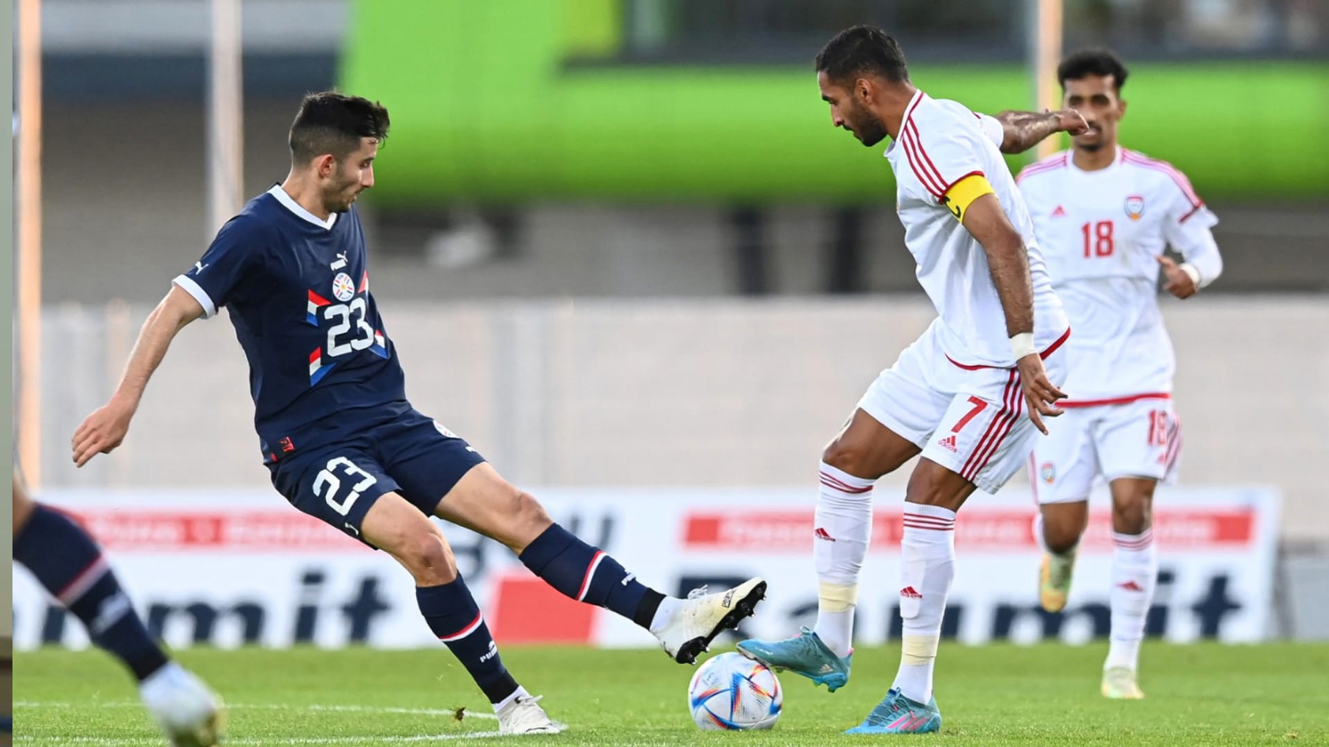 صورة بعنوان: منتخب باراجواي يفوز على منتخبنا ودياً بهدف وحيد 